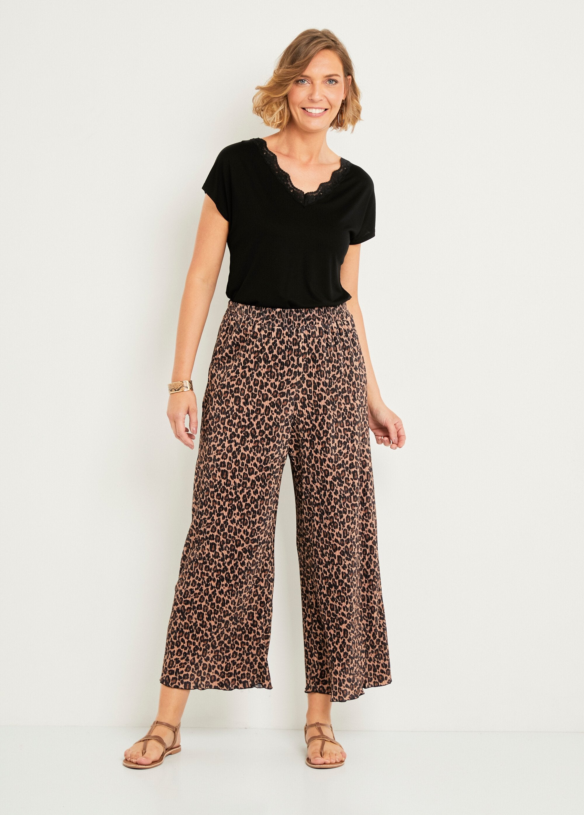 Vloeibare_geplooide_broek_met_luipaardprint_Imprime_leopard_SF1_slim