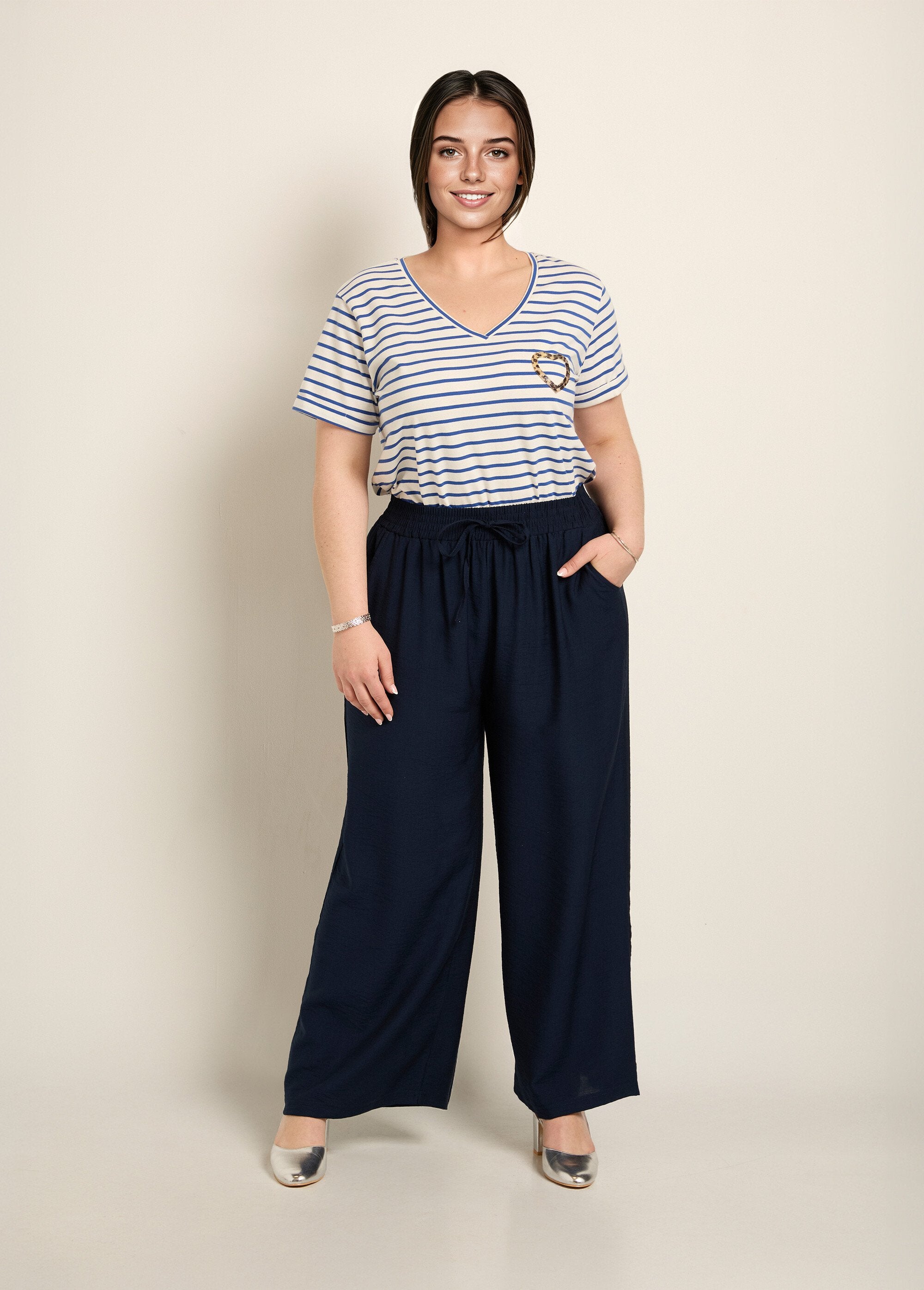 Pantalon_large_taille_élastiquée,_uni_Marine_SF1_curvy