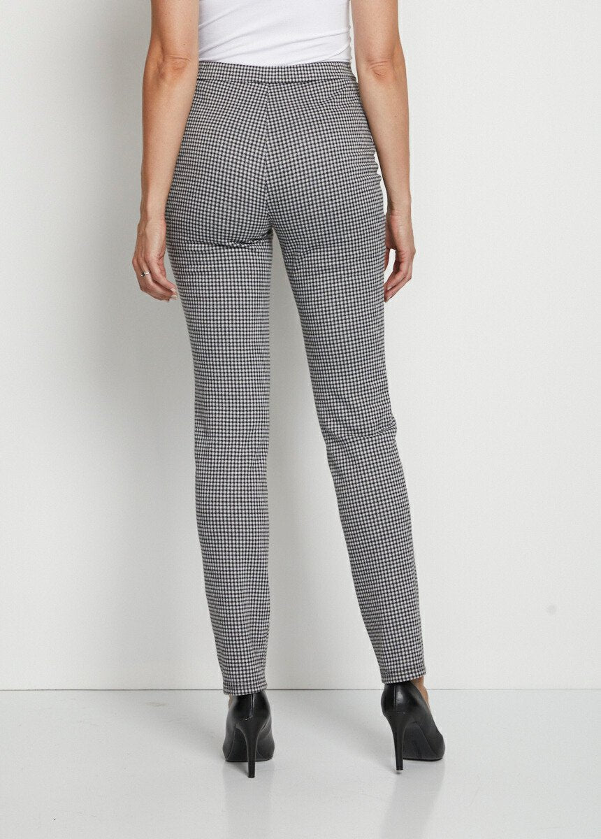 Elastische_taille_jacquard_broek_Zwart_en_wit_DO1_slim