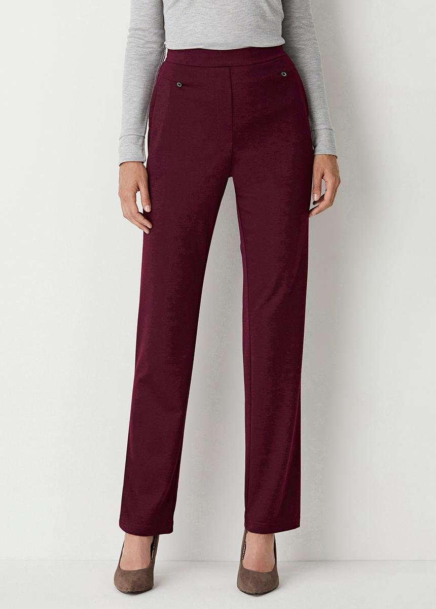 Rechte_broek_met_semi-elastische_tailleband_Gewoon_pruim_FA1_slim