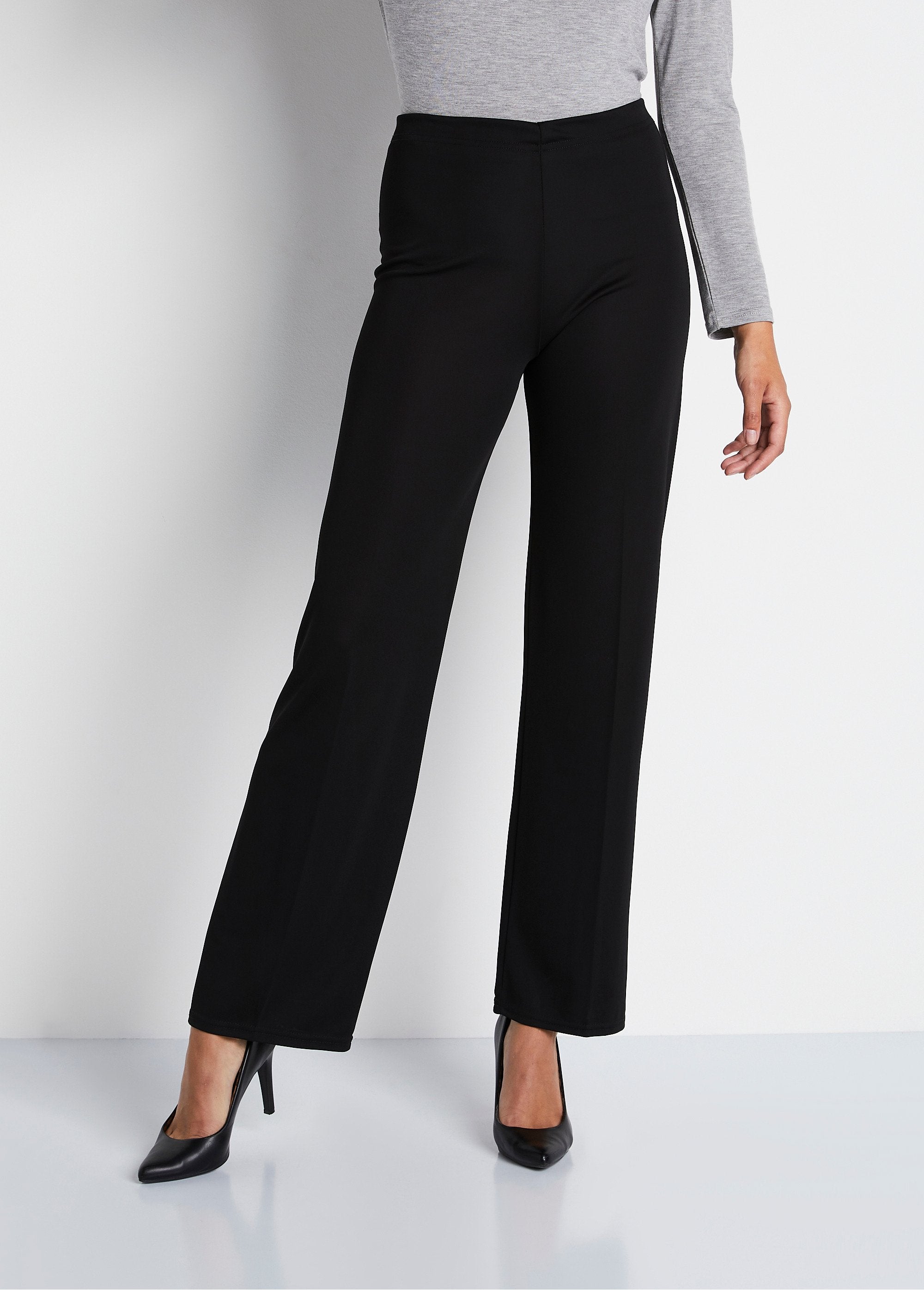 Soepel_uitlopende_broek_met_elastische_tailleband_ZWART_FA1_slim