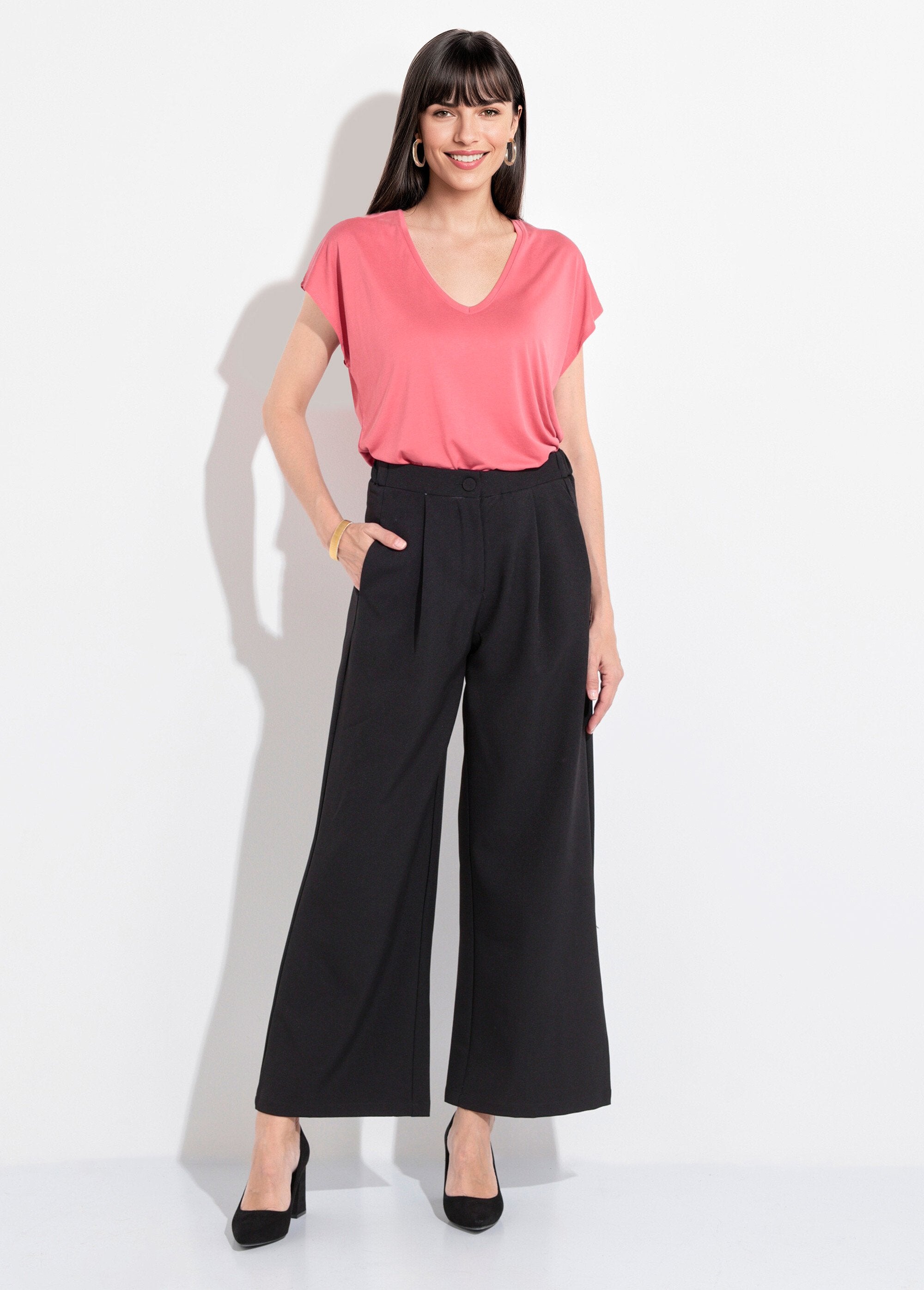 Soepele_elastische_getailleerde_broek_Noir_SF1_slim