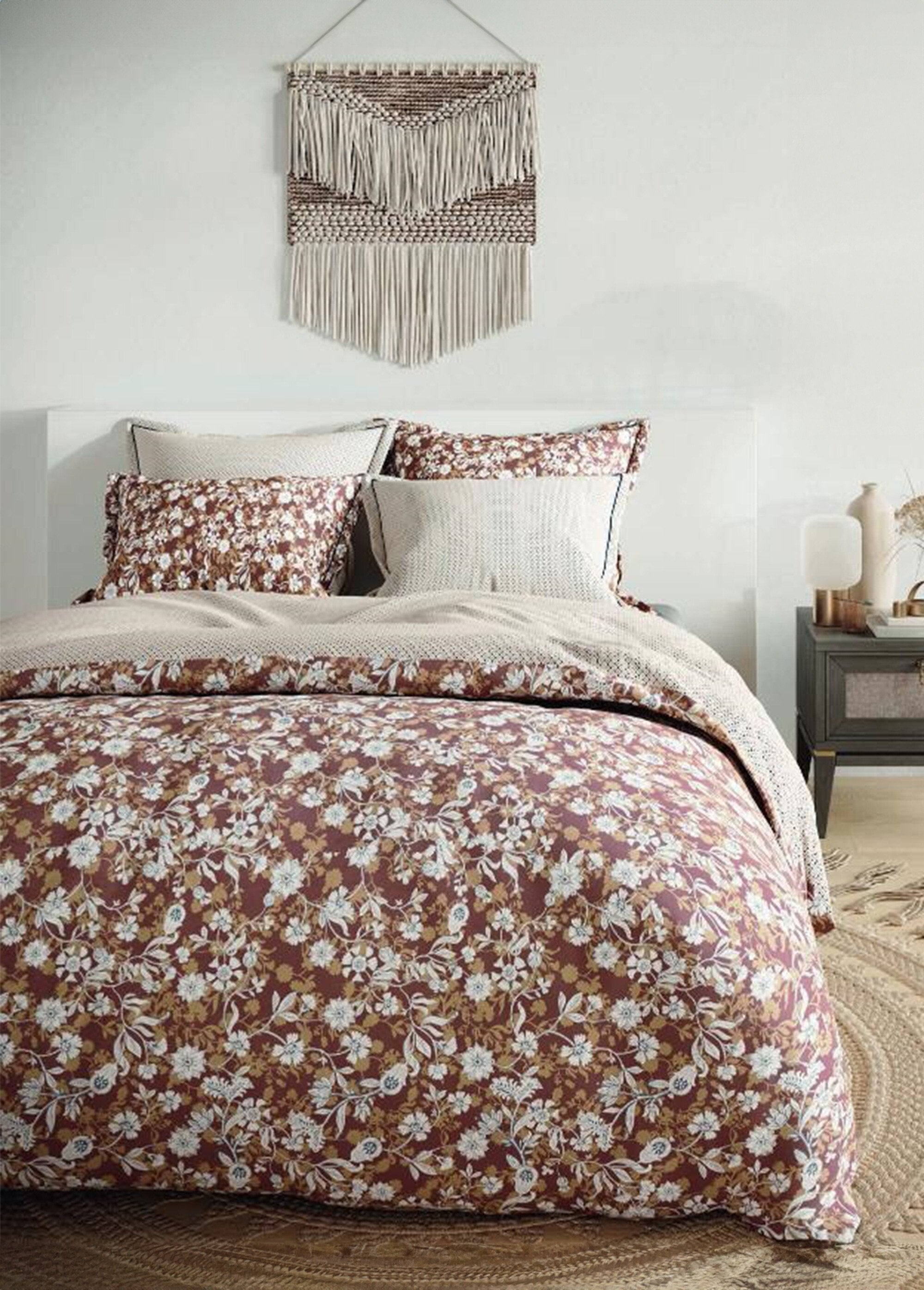 3-delige_bedset_met_dekbedovertrek,_romantisch_Marron_FA1_slim