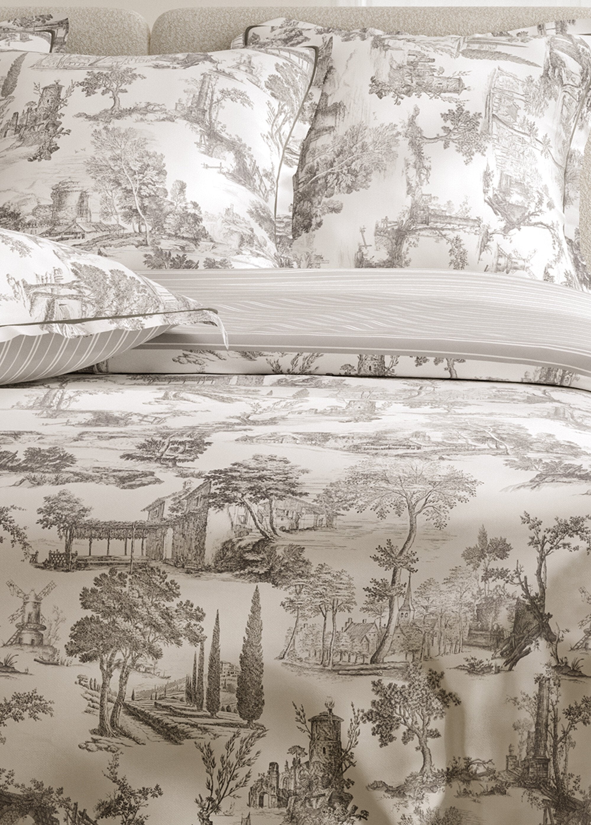 3-delige_perkal_bedset_met_dekbedovertrek,_cypress_Gris_DE3_slim
