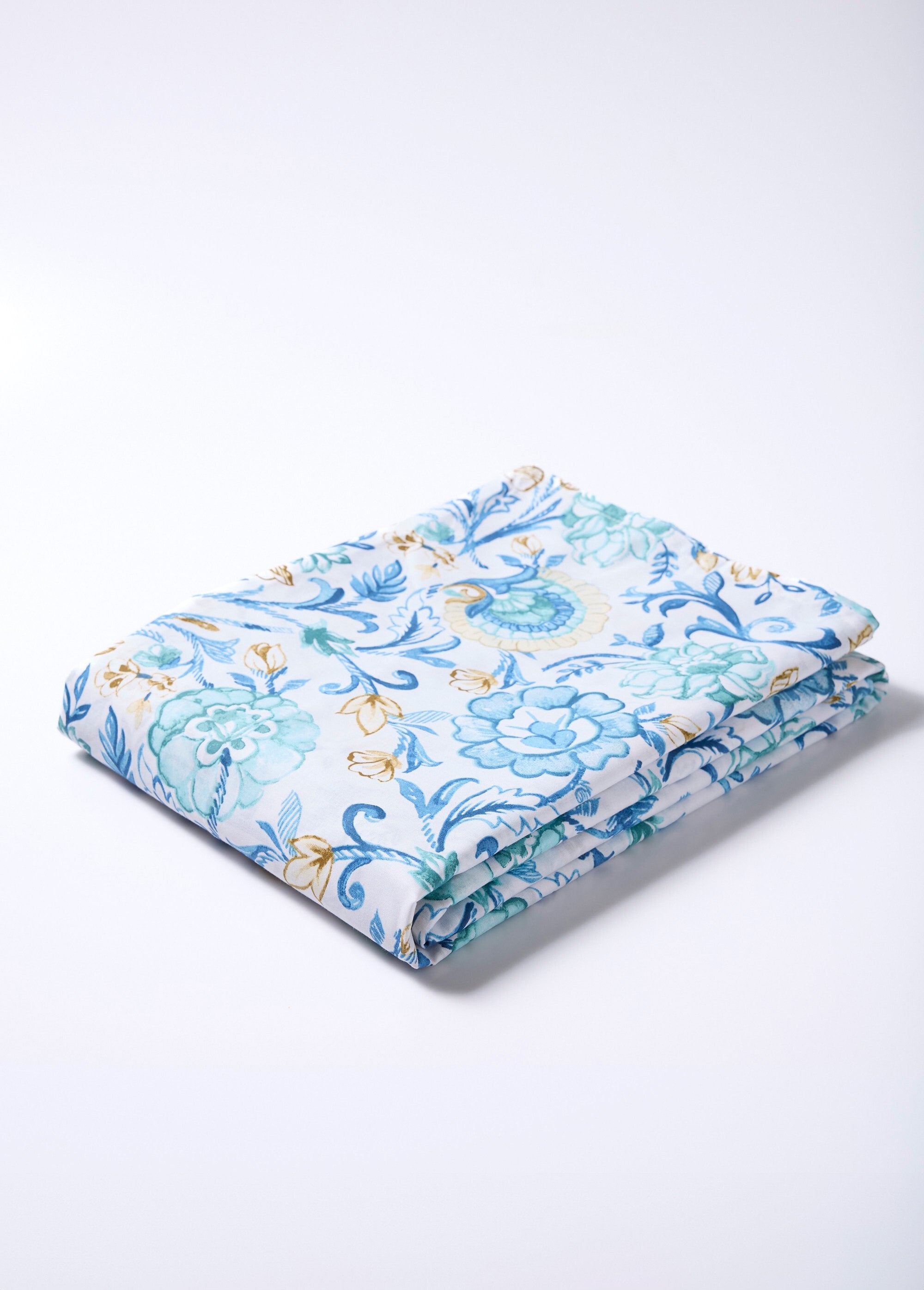 4-delige_beddengoedset_met_onderlaken,_camelia's_Bleu_DE2_slim