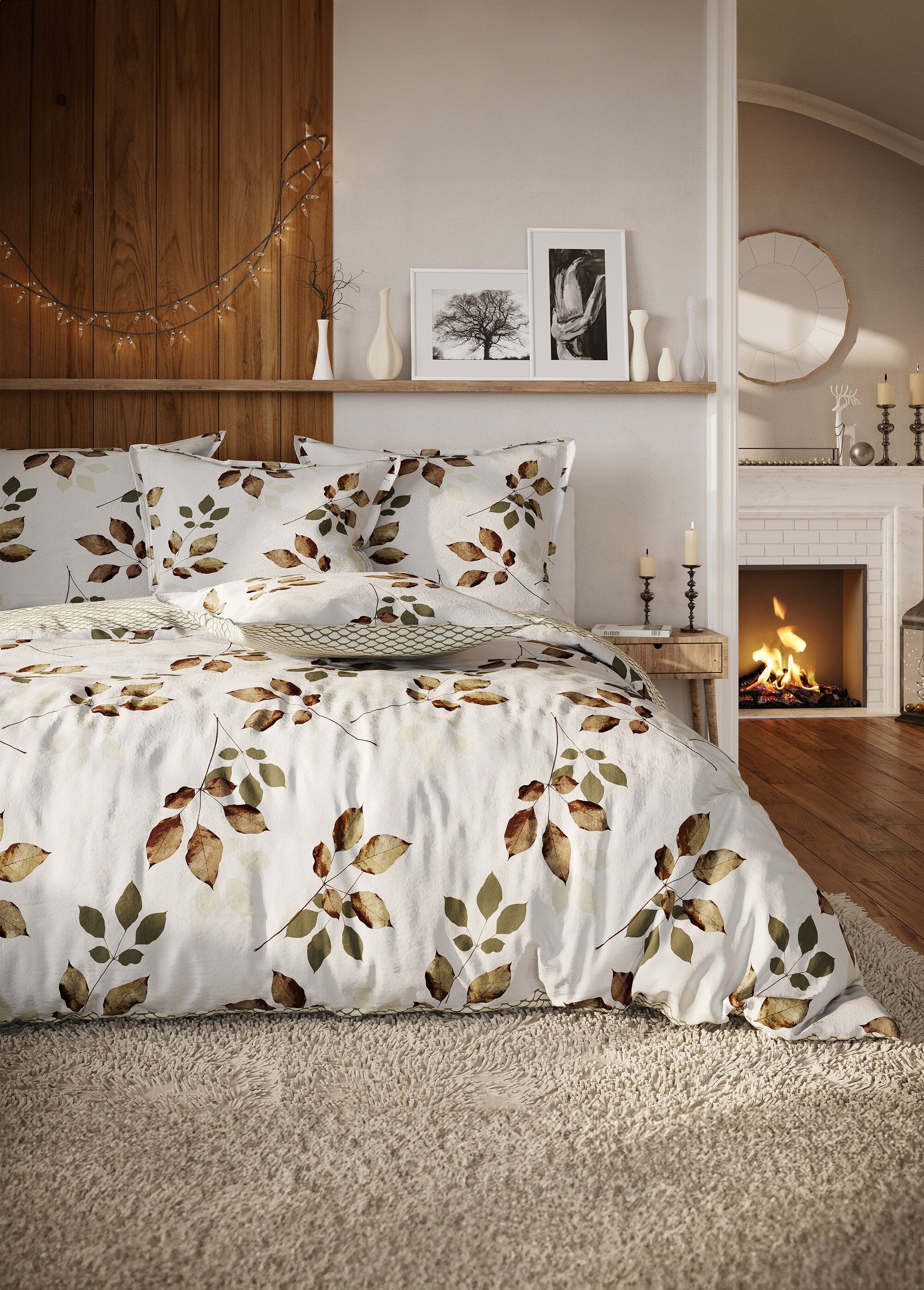 4-delige_flanellen_beddengoedset_met_hoeslaken,_herfst_Imprime_beige_FA1_slim