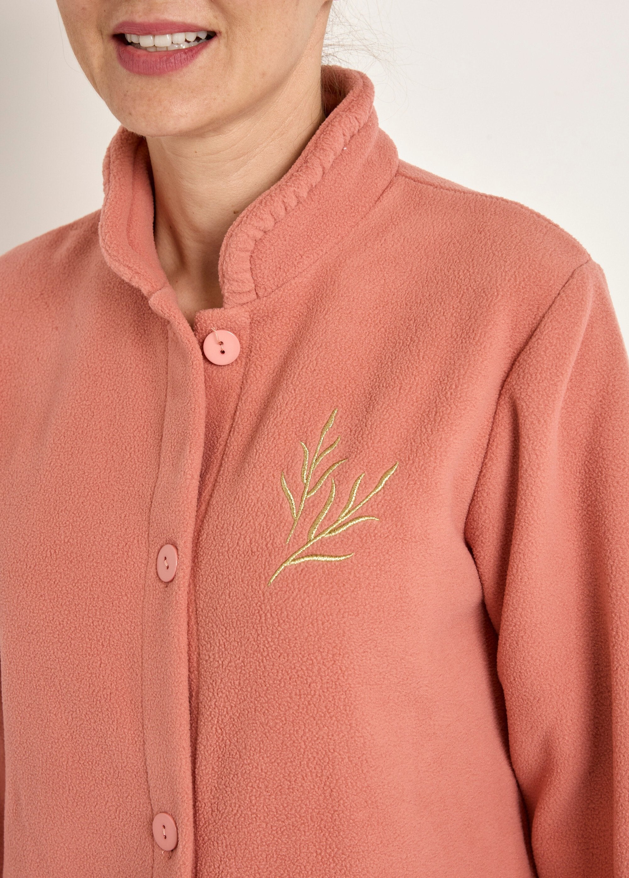 Fleece_badjas_met_geknoopte_kraag,_lengte_115_cm_Terracotta_DE1_slim