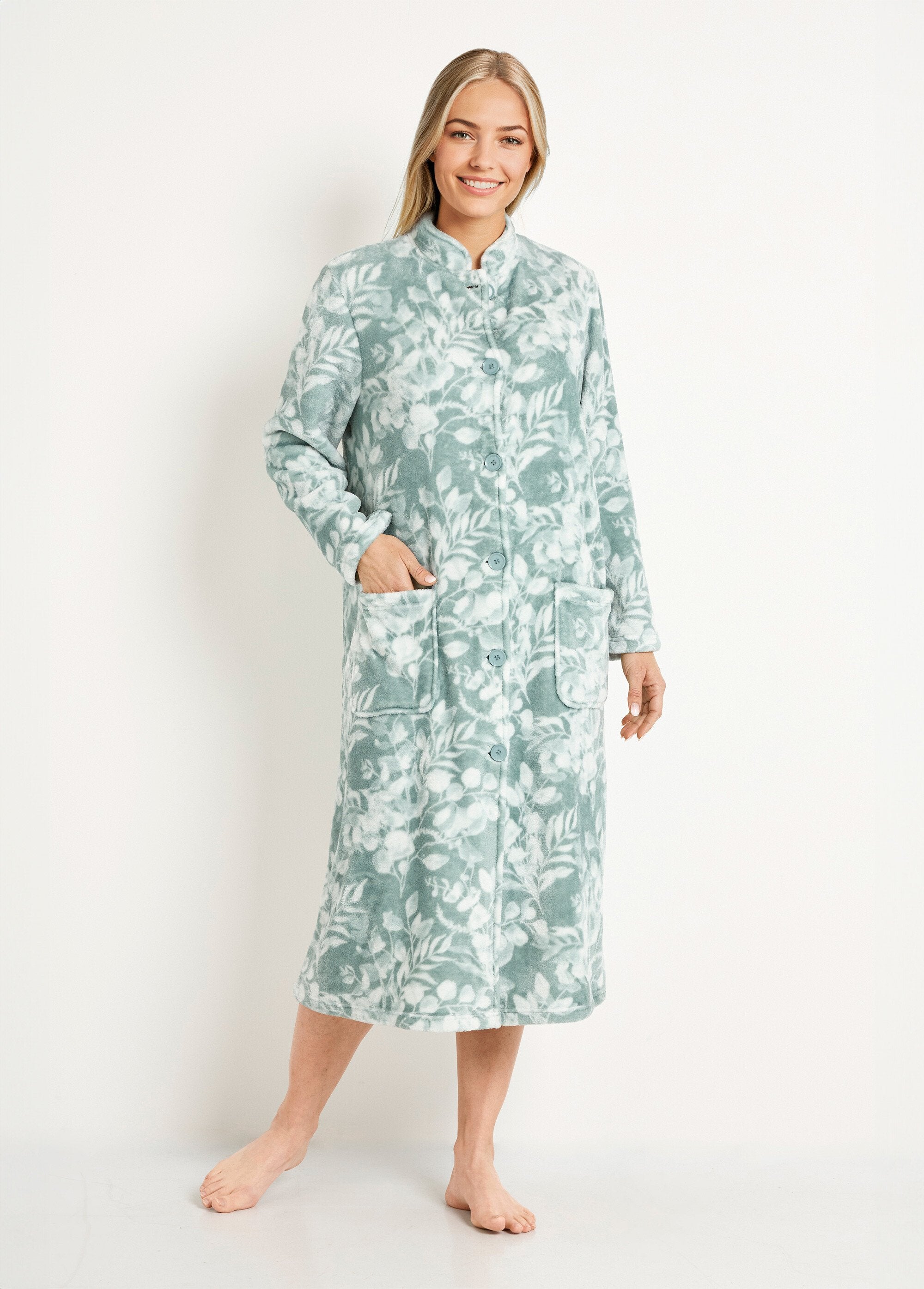 Bedrukte_fleece_badjas,_pluche_touch,_lengte_115_cm_Imprime_vert_FA1_slim