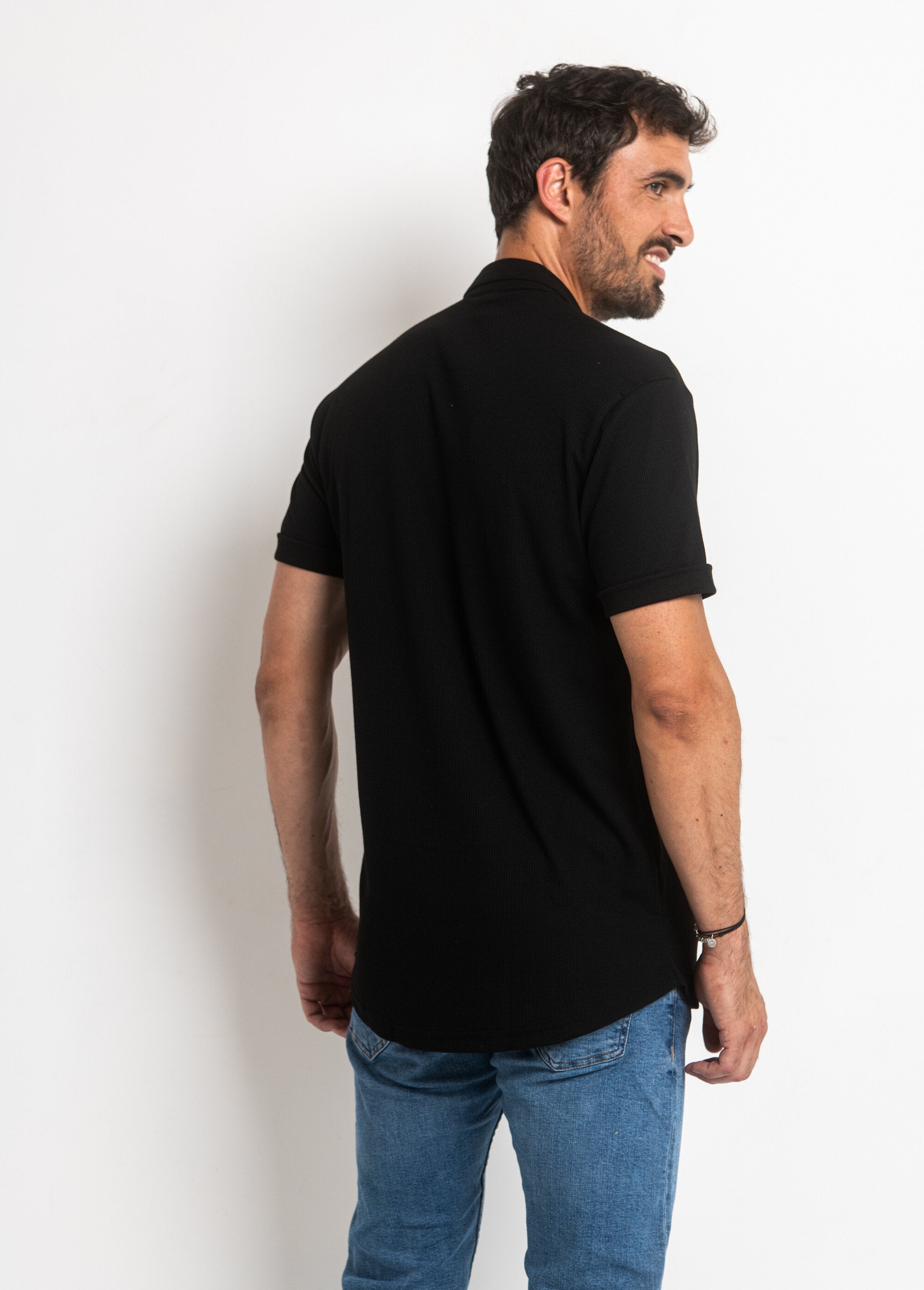 Poloshirt_in_overhemdstijl_Noir_DO1_slim