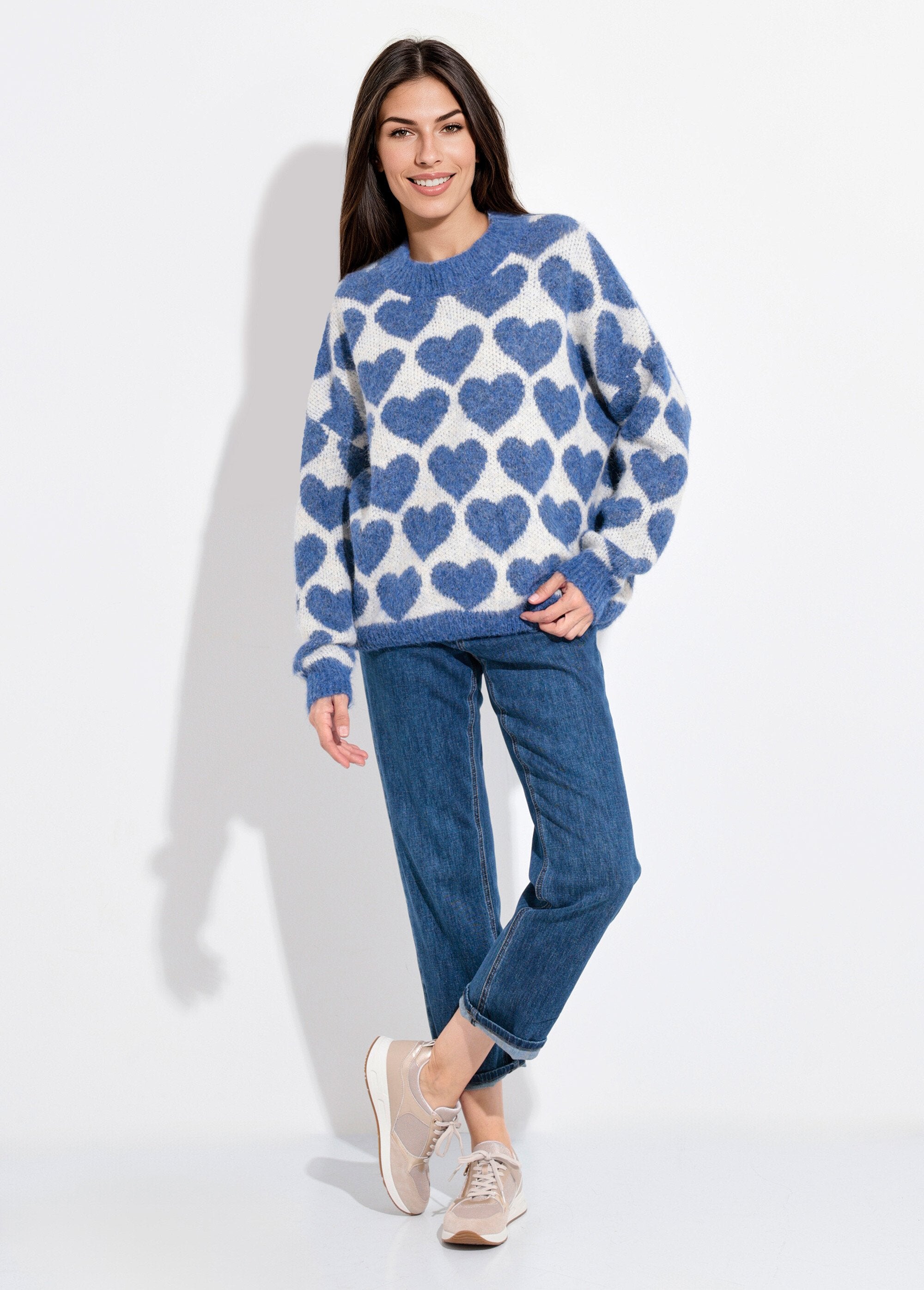 Warme_trui_wollen_harten_Bleu_denim_SF1_slim