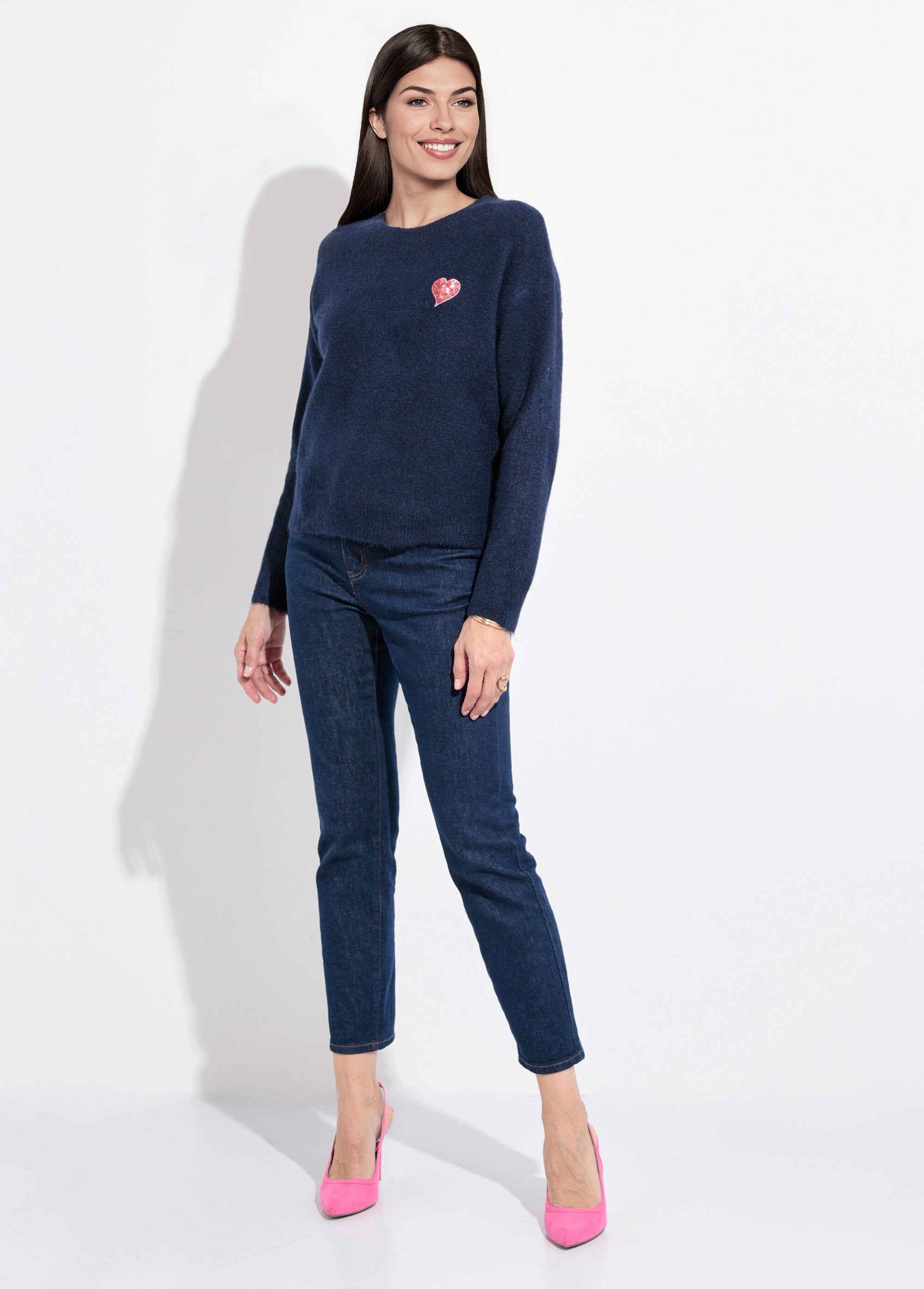 Trui_met_ronde_hals_en_paillettendetail_Marine_SF1_slim