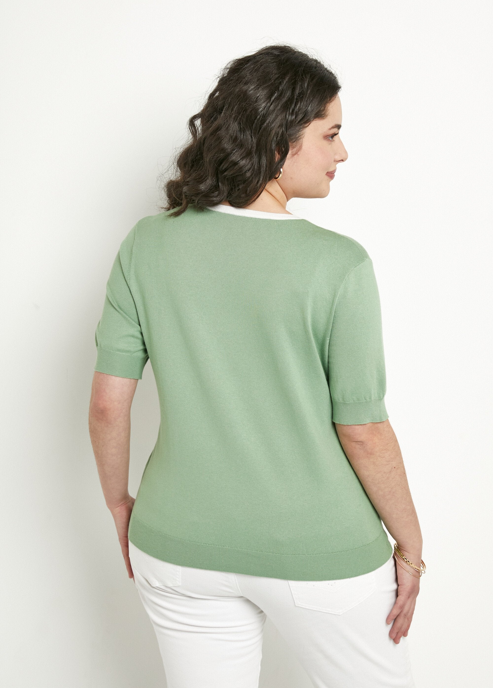 Pull_doux_manches_courtes_col_rond_Vert_d_eau_DO1_curvy