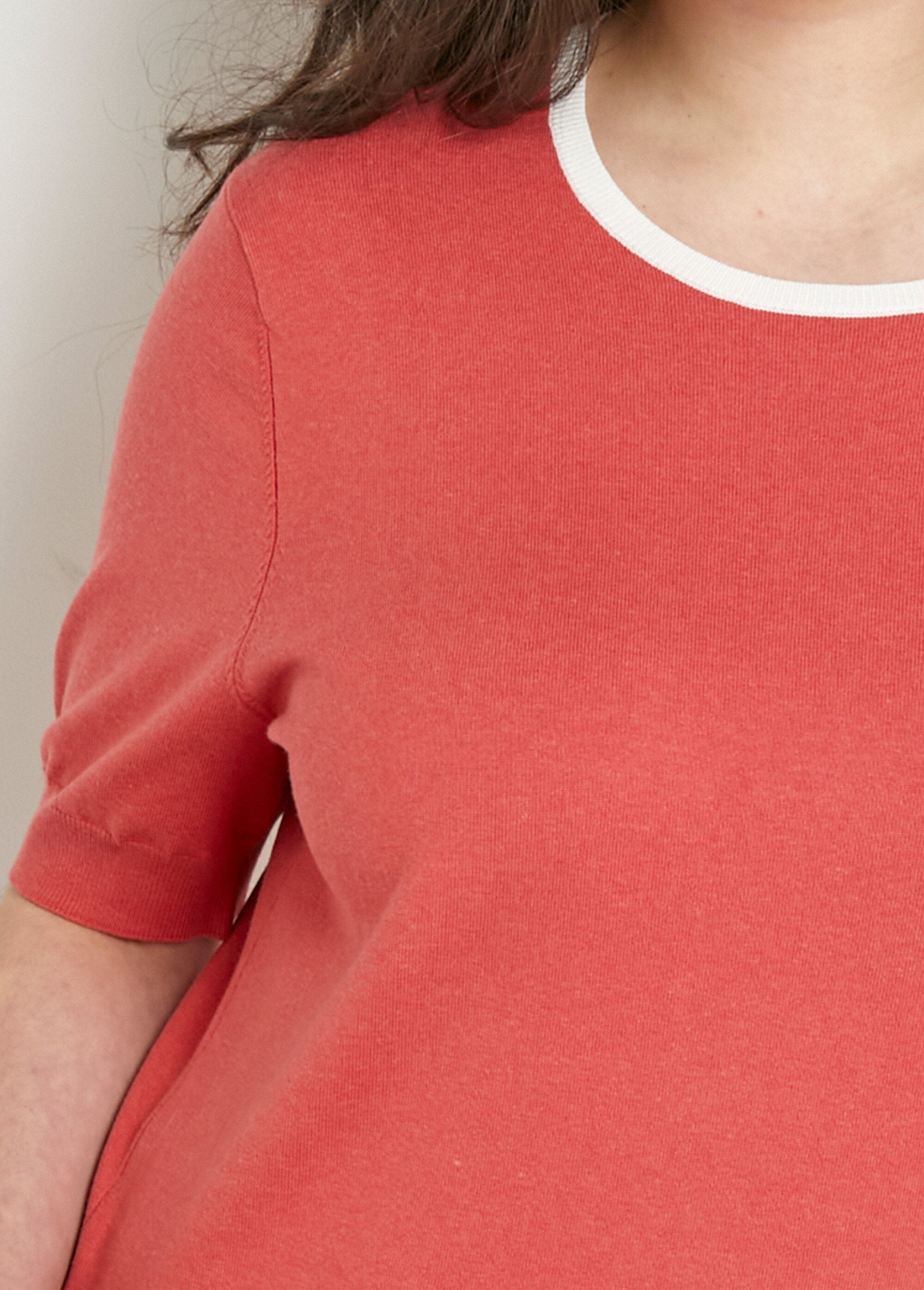 Pull_doux_manches_courtes_col_rond_Coquelicot_DE1_curvy