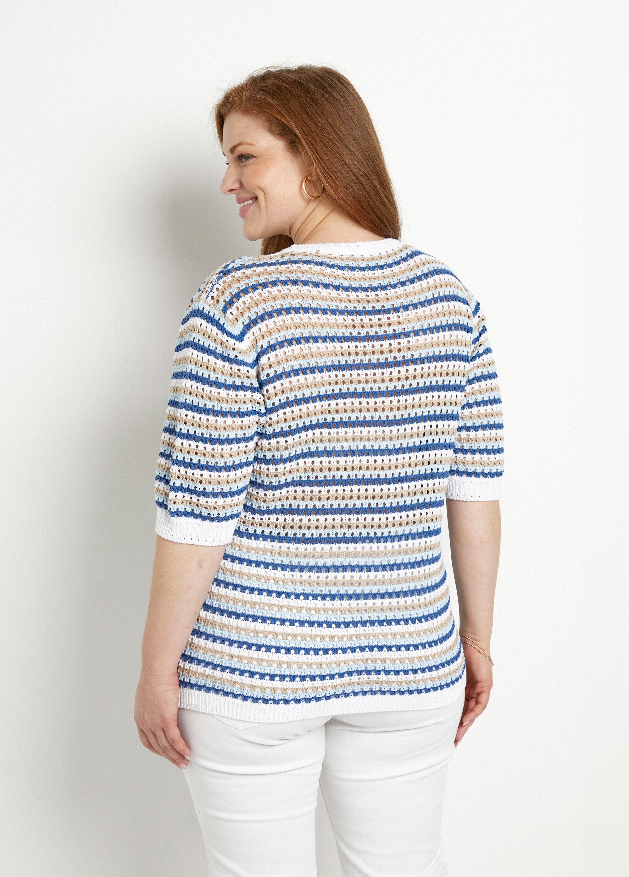 Pull_doux_rayé_ajouré_court_manches_courtes_Raye_bleu_DO1_curvy