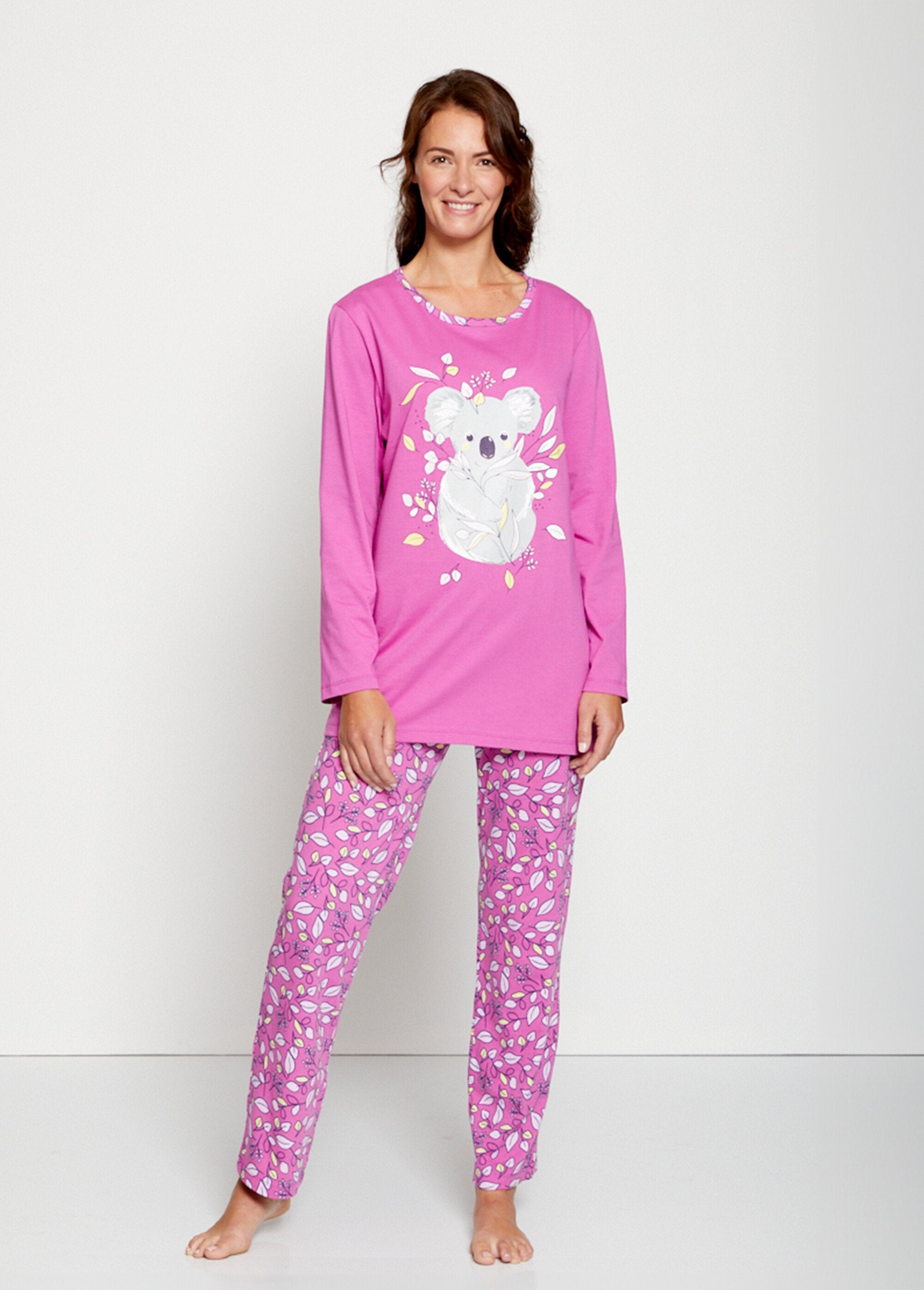 Katoenen_pyjama_met_koalaprint_ROZE_FA1_slim