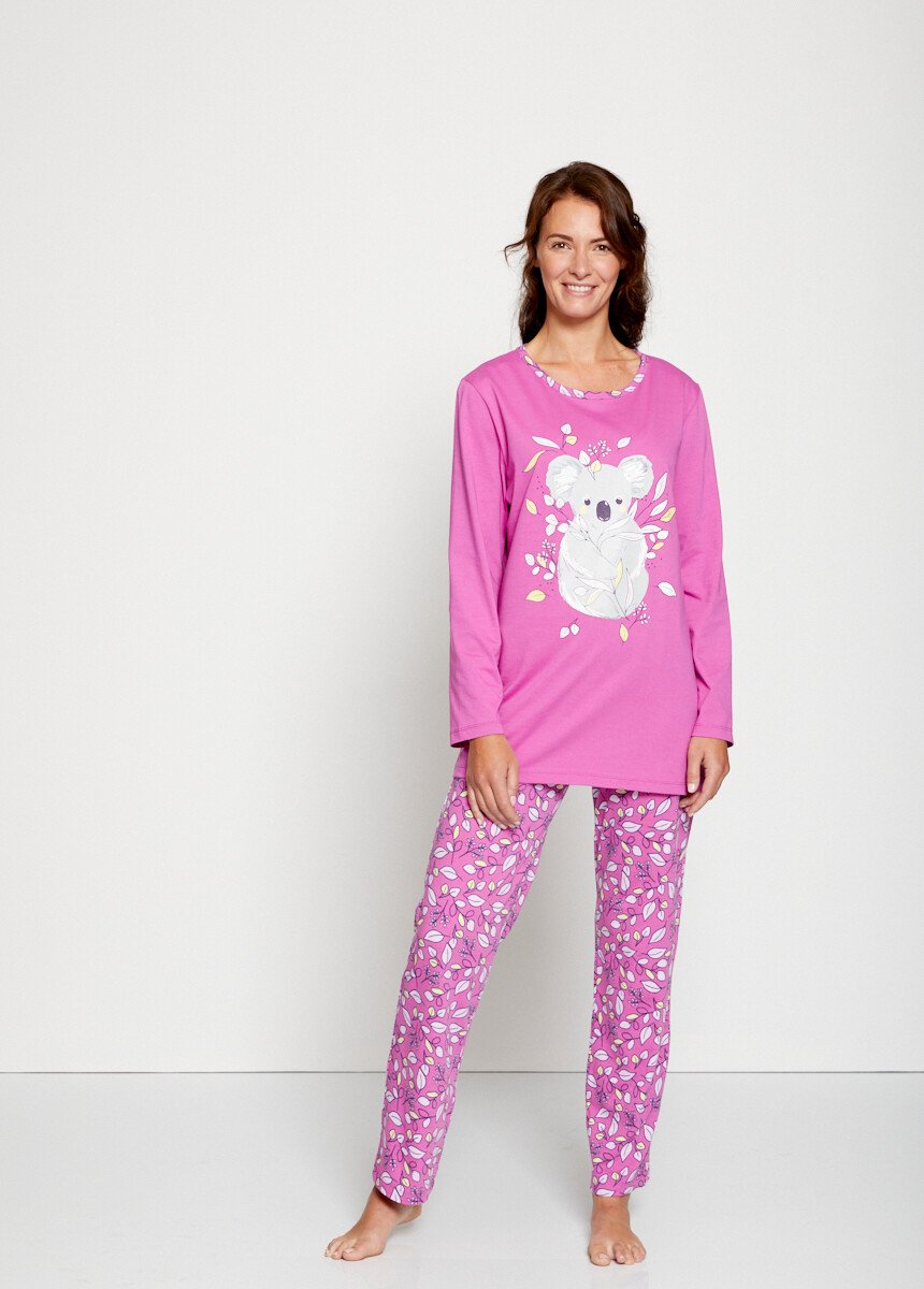 Katoenen_pyjama_met_koalaprint_ROZE_FA1_slim