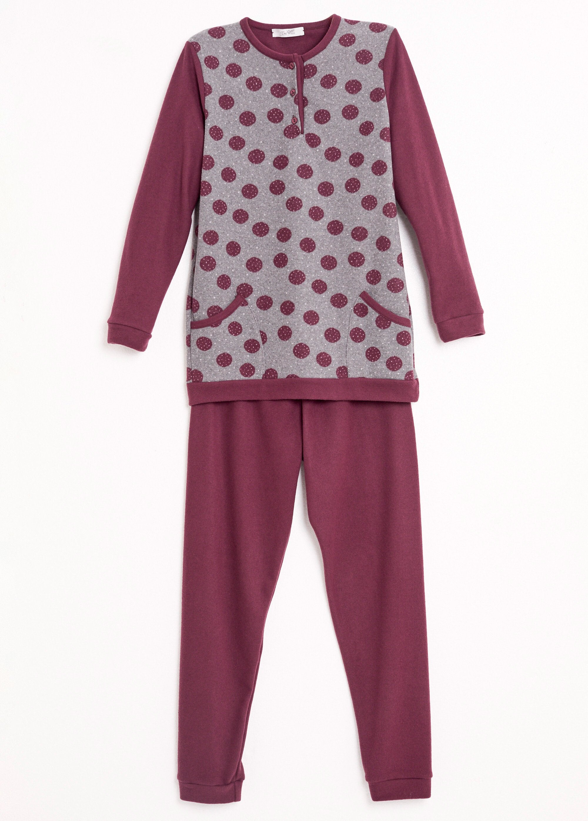 Gebreide_broekpyjama_Milano,_stippenprint_Bordeaux_AP1_slim
