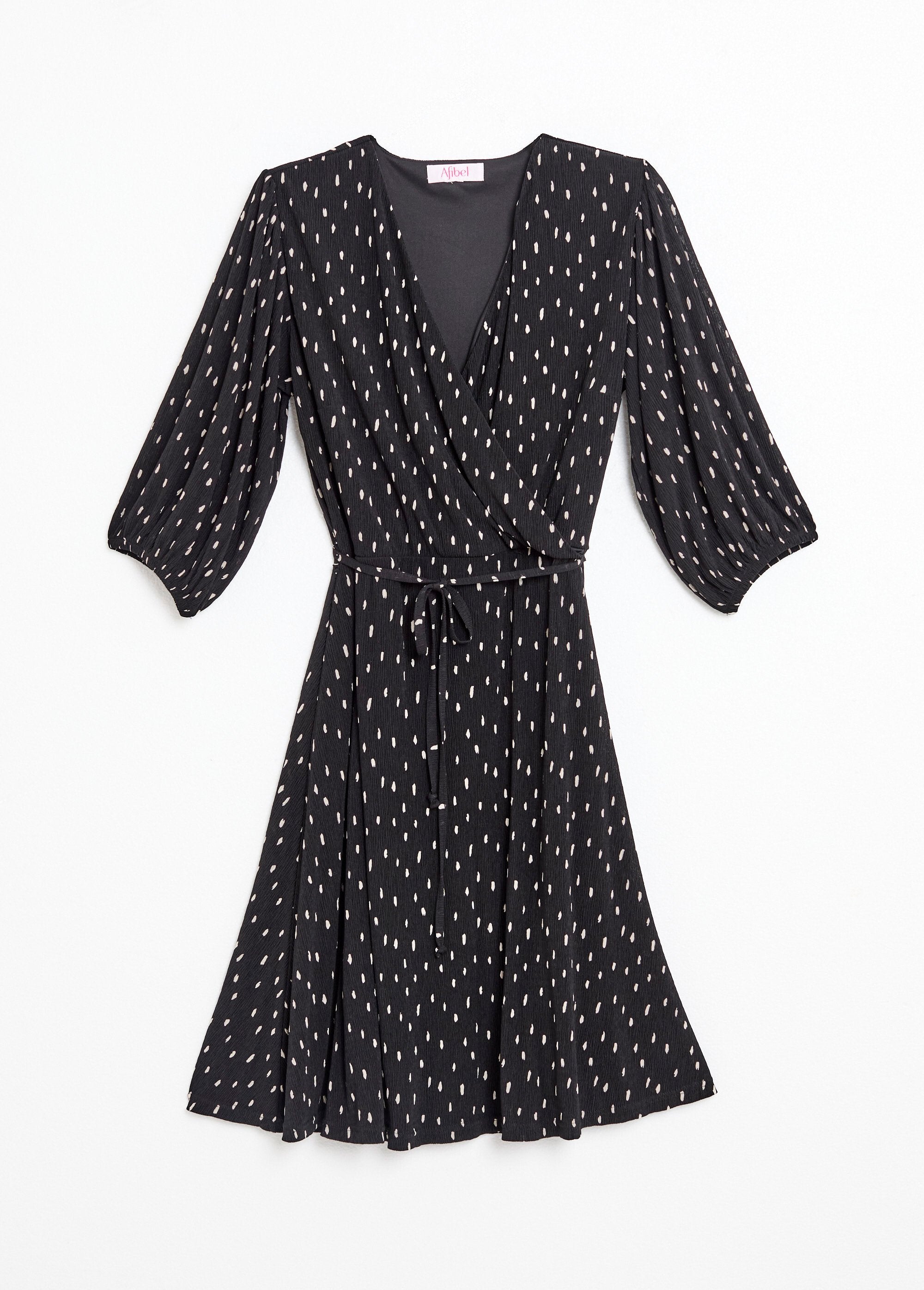 Wikkeljurk_met_stippenprint_Noir_et_ecru_AP1_slim