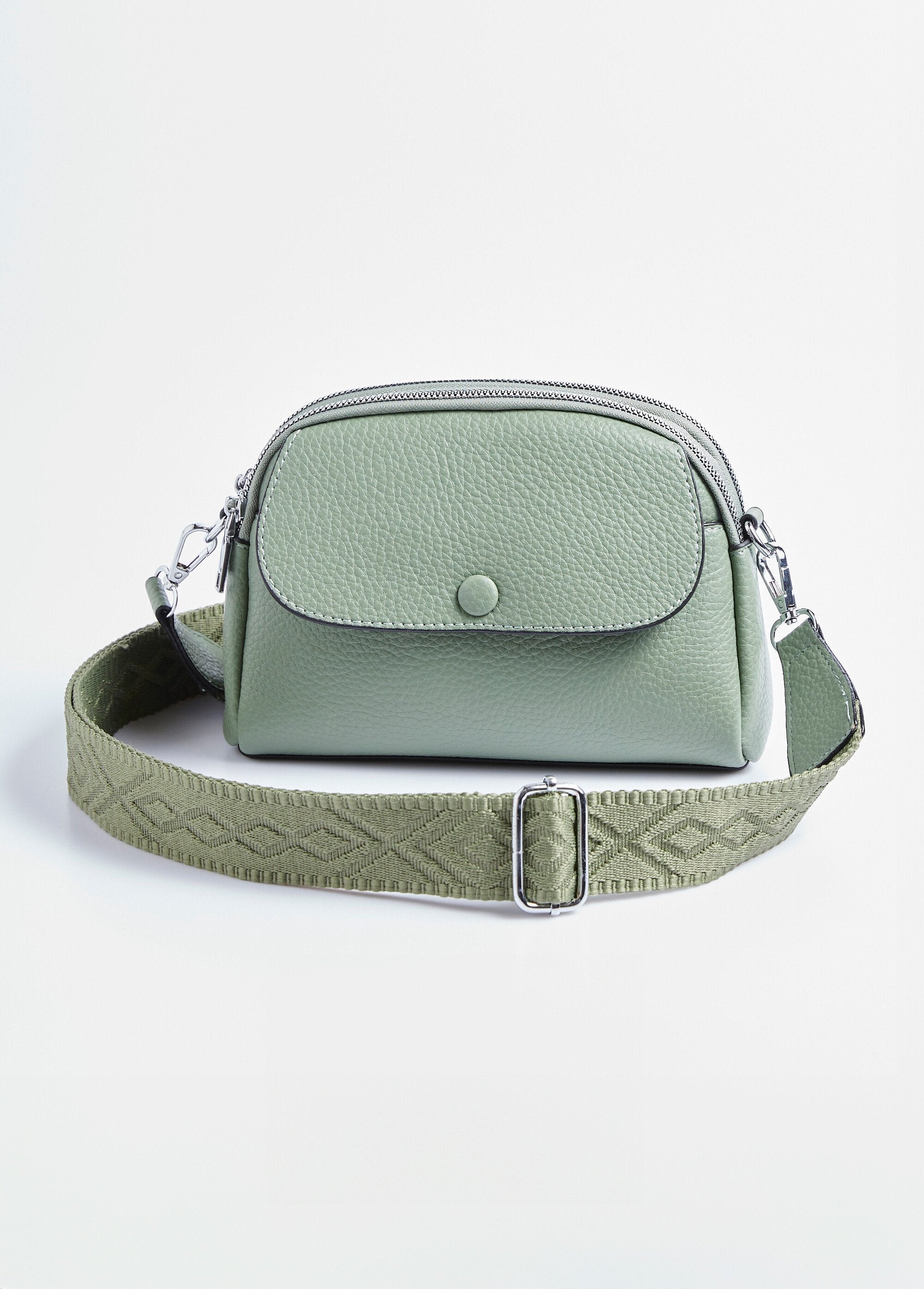 Gegrafeerde_imitatieleren_tas_met_schouderriem_Vert_amande_FA1_slim