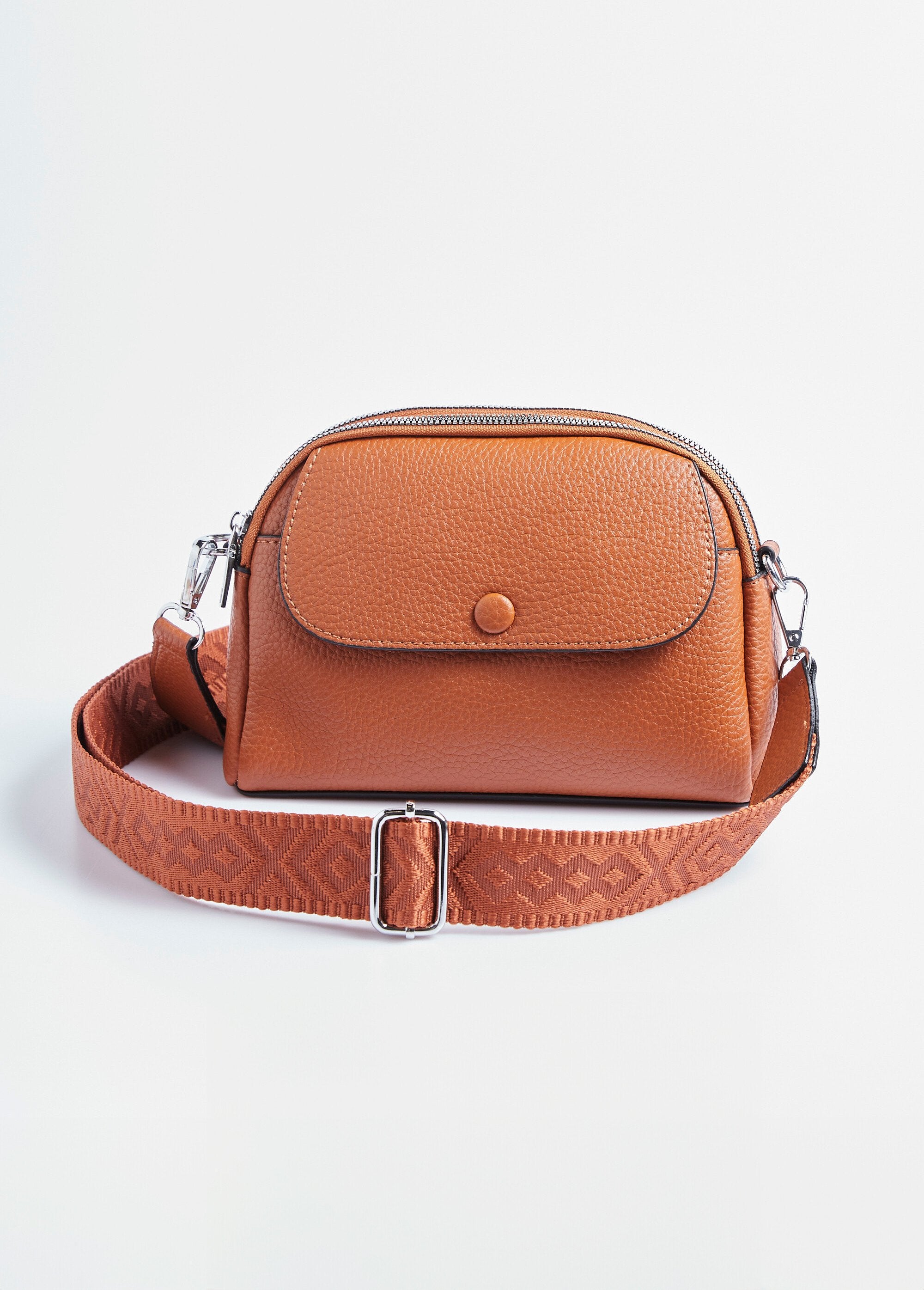 Gegrafeerde_imitatieleren_tas_met_schouderriem_Camel_FA1_slim