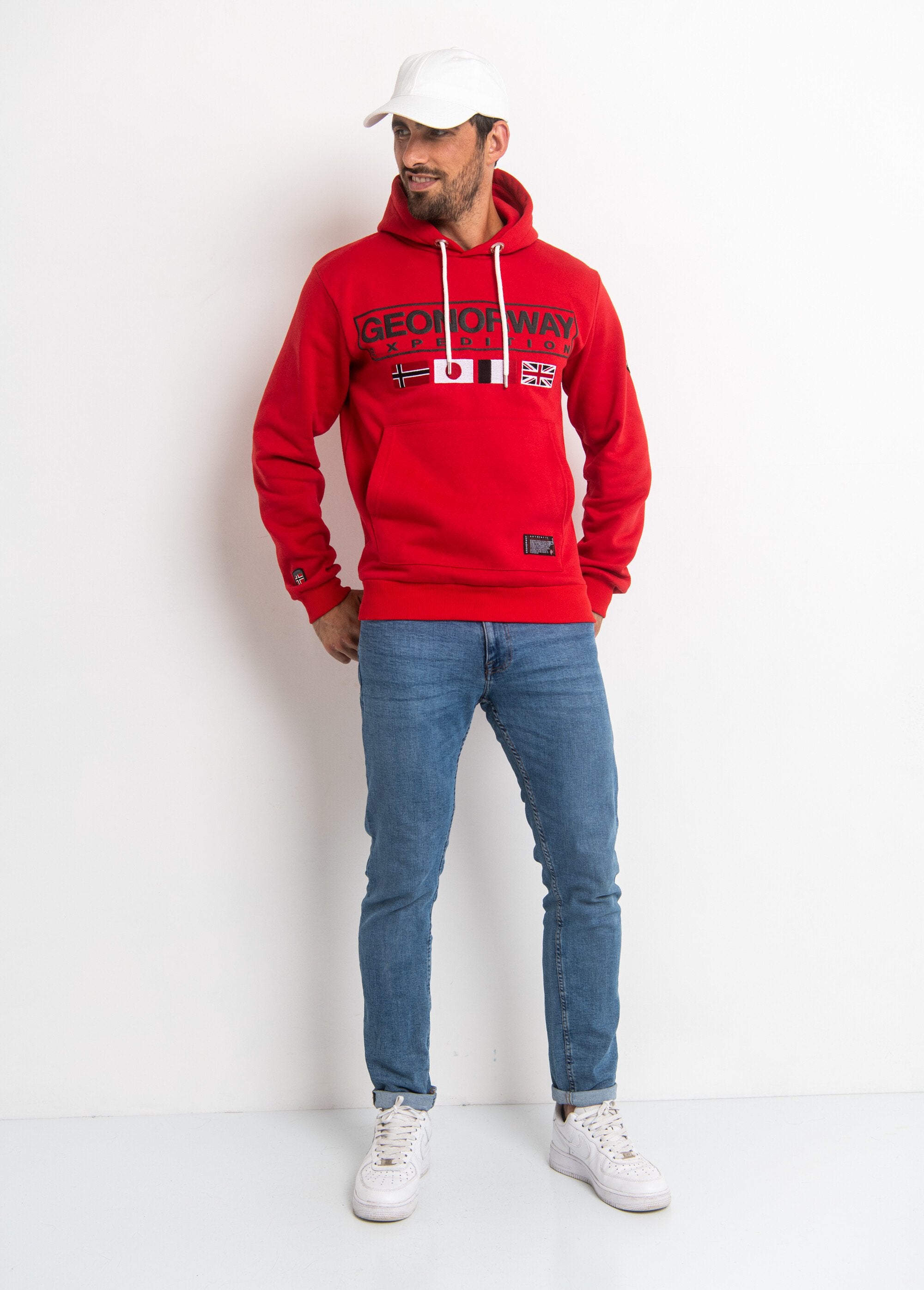 Vlag_hoodie_met_kangoeroezak_Rouge_SF1_slim