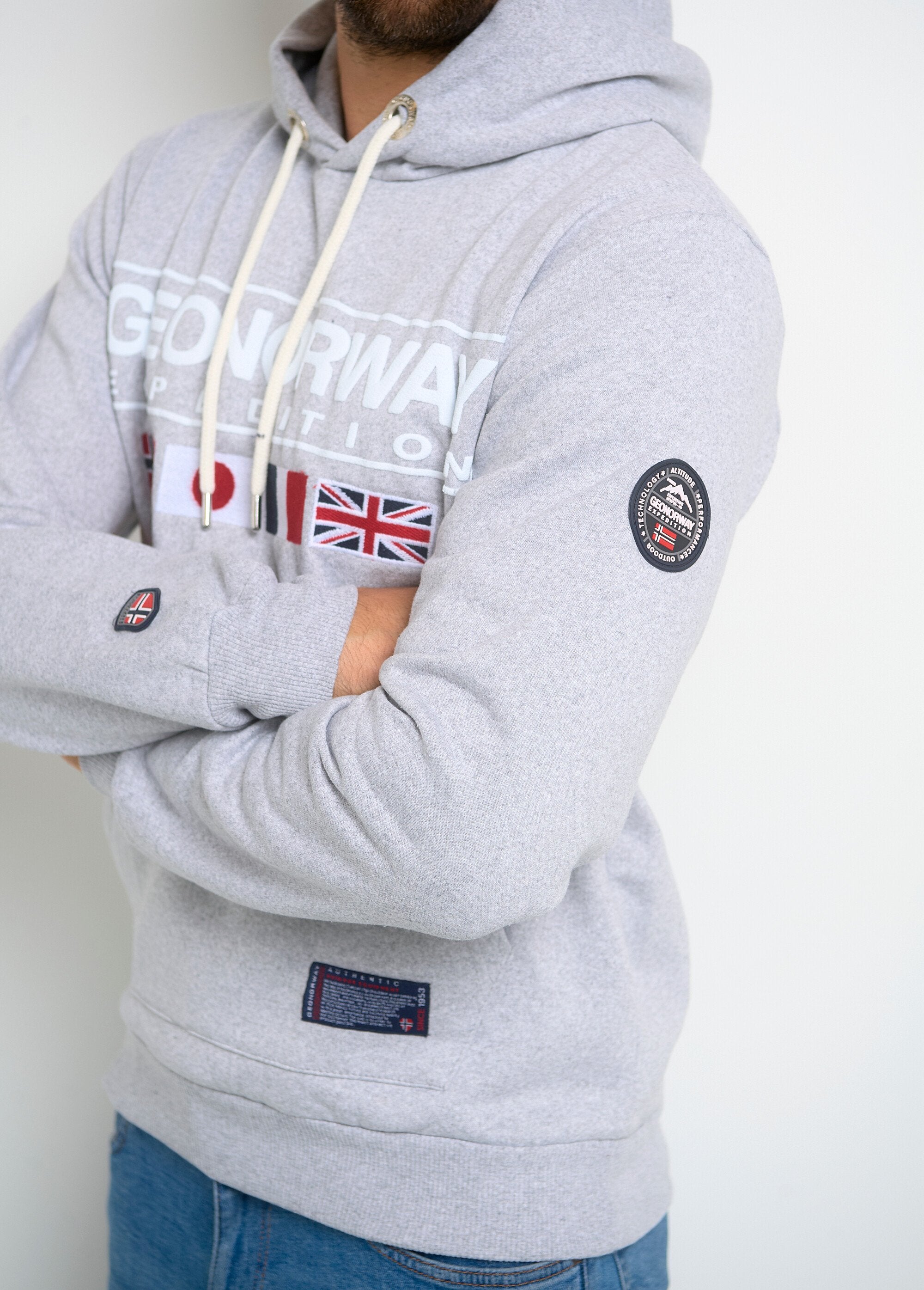 Vlag_hoodie_met_kangoeroezak_Gris_melange_GA1_slim