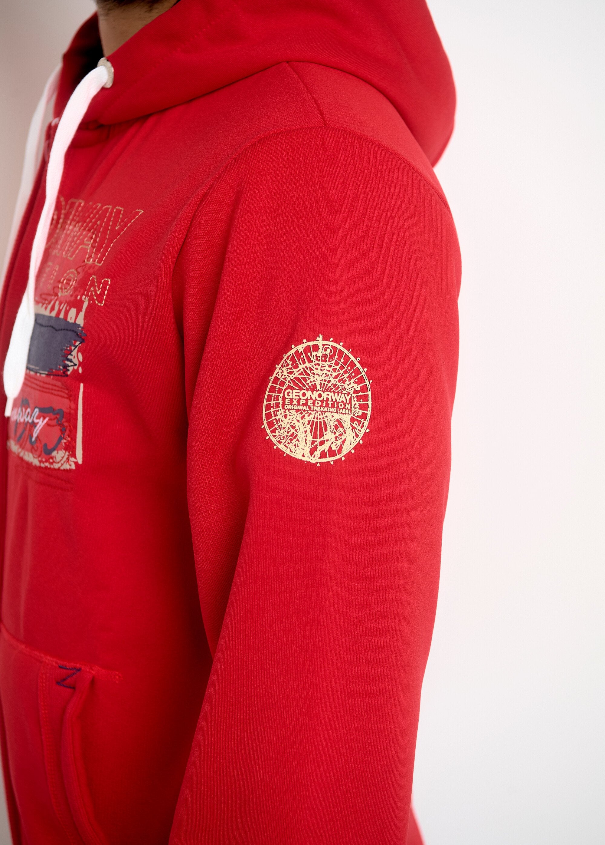 Hoodie_met_rits_en_kangoeroezak_Rouge_et_marine_GA1_slim