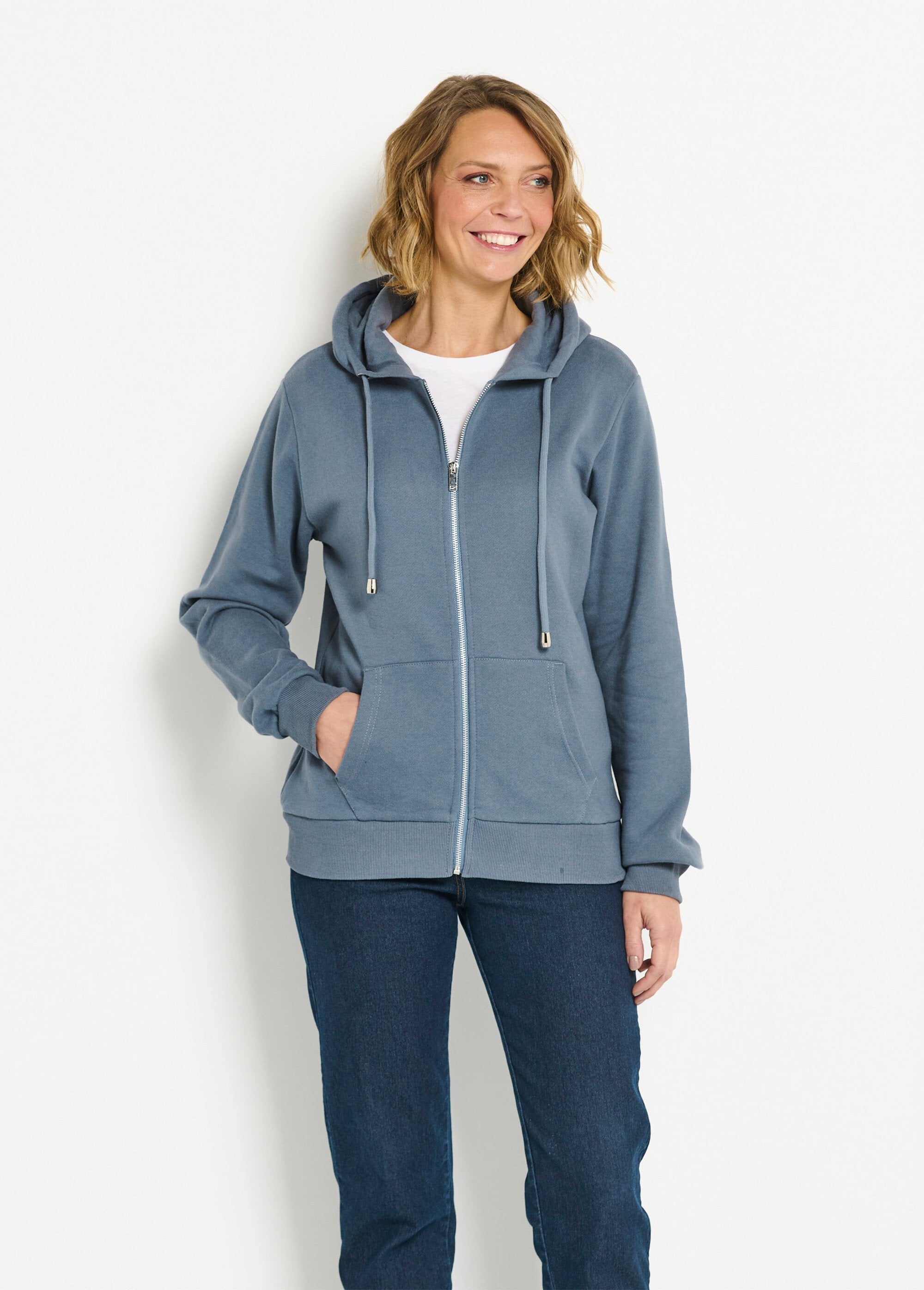 Comfort_fleece_hoodie_met_ritssluiting_Gris_FA1_slim