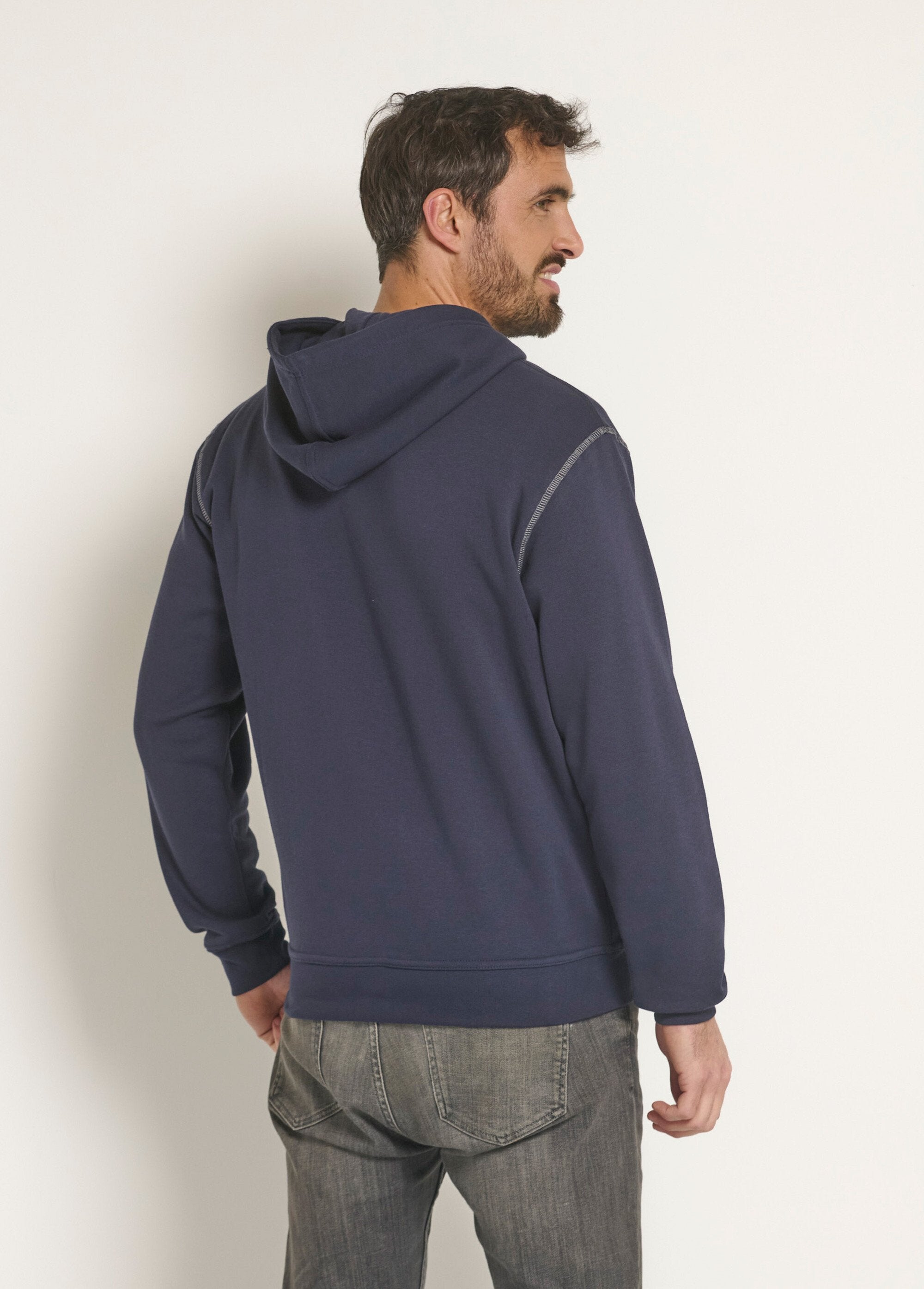 Sweat_zippé_à_capuche_détails_contrastants_Marine_DO1_slim