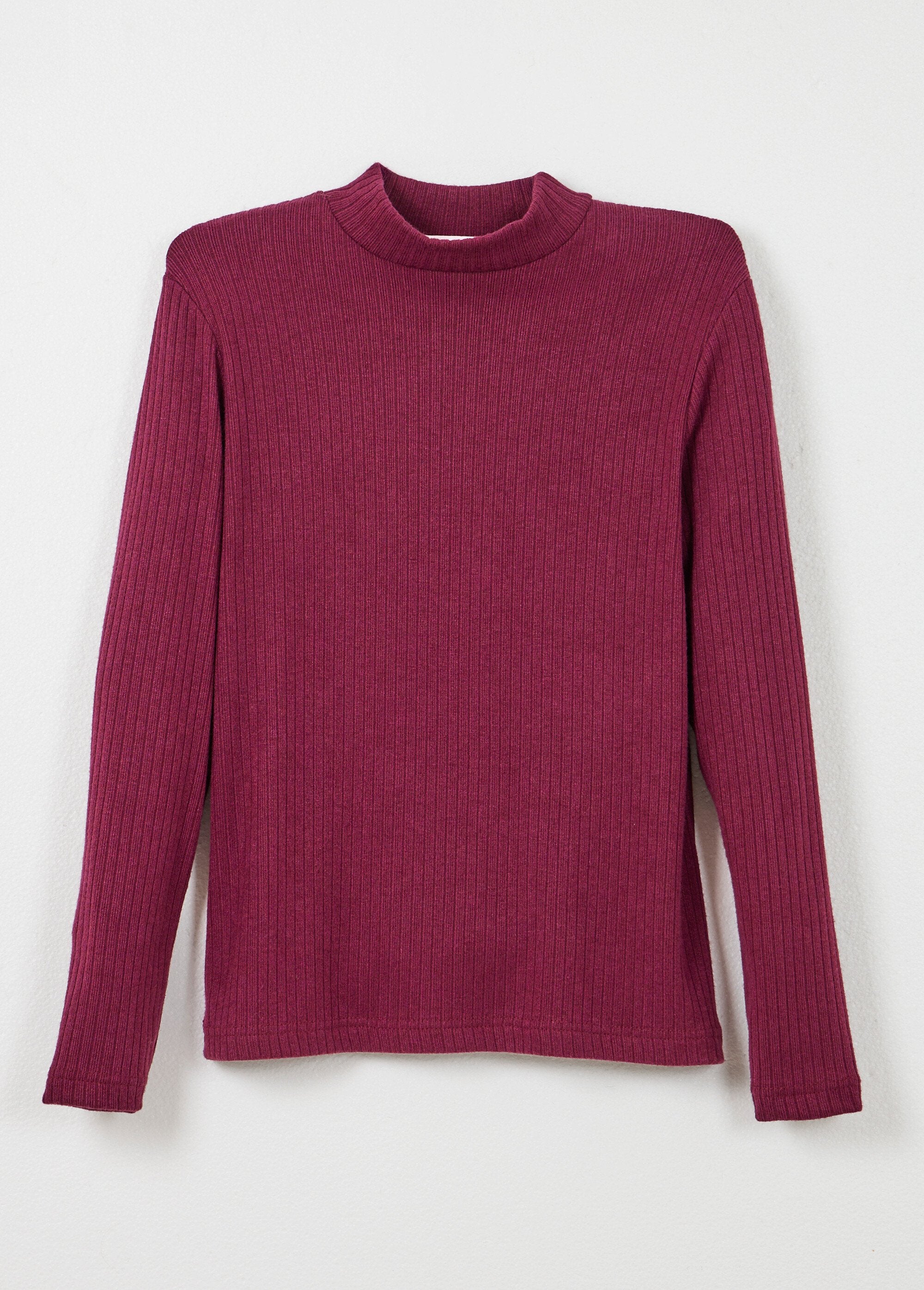 T-shirt_met_lange_mouwen_en_ribgebreide_opstaande_kraag_Bordeaux_AP1_slim
