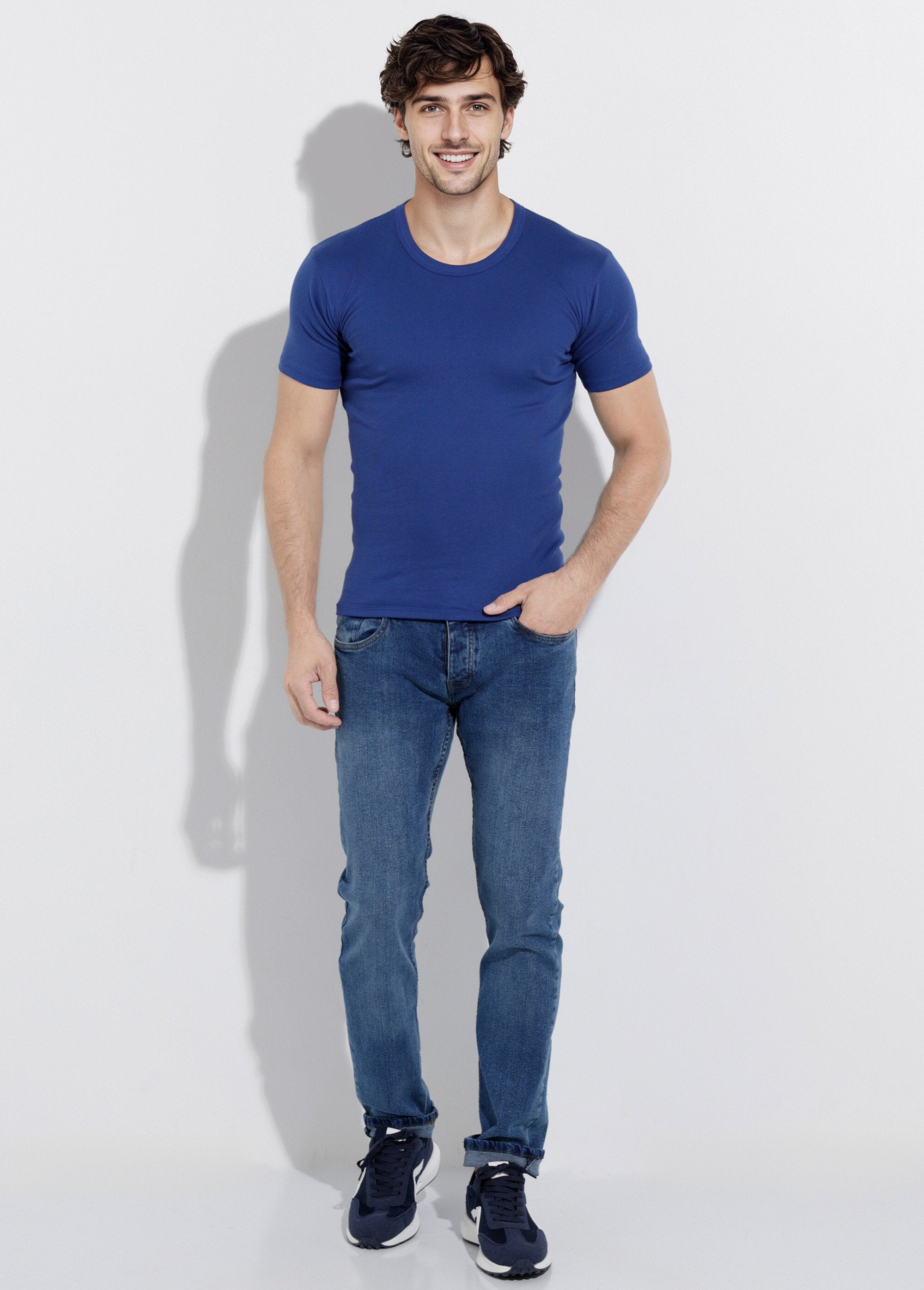 T-shirt_met_ronde_hals_en_volle_rug_-_set_van_2_Indigo_lot3_SF1_slim