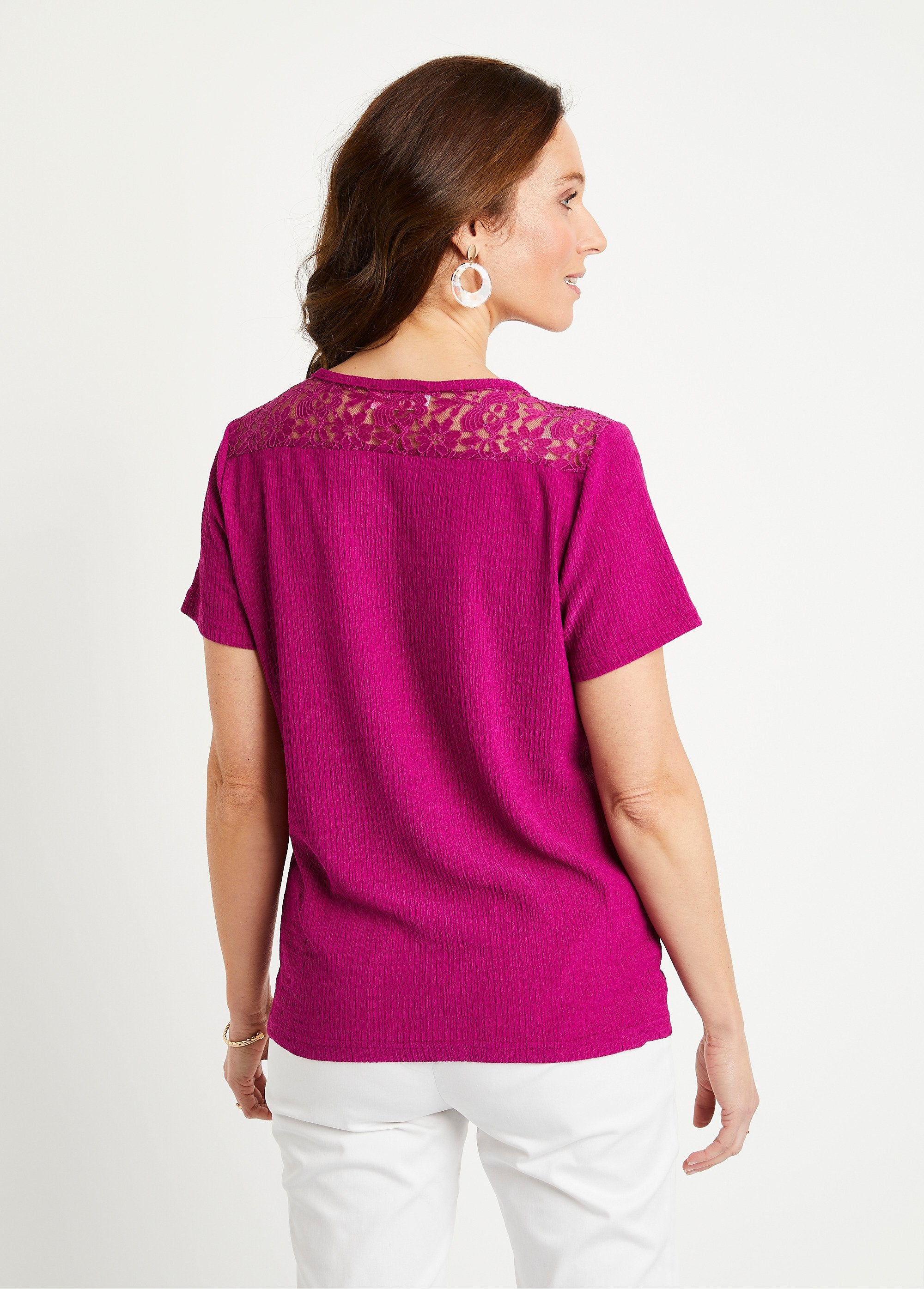 Kort_kanten_T-shirt_Cassis_DO1_slim