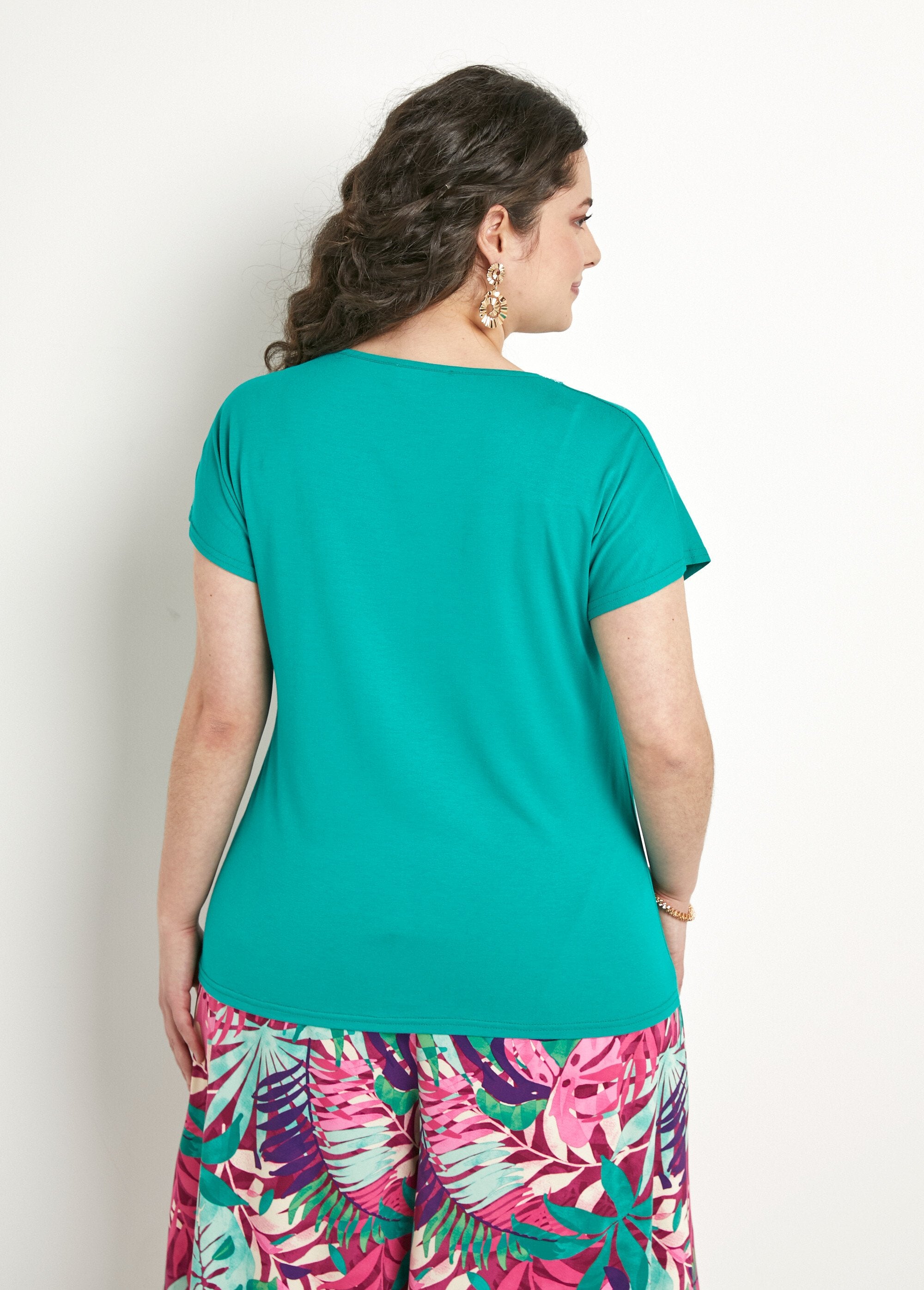 T-shirt_court_extensible_dentelle_Menthe_DO1_curvy