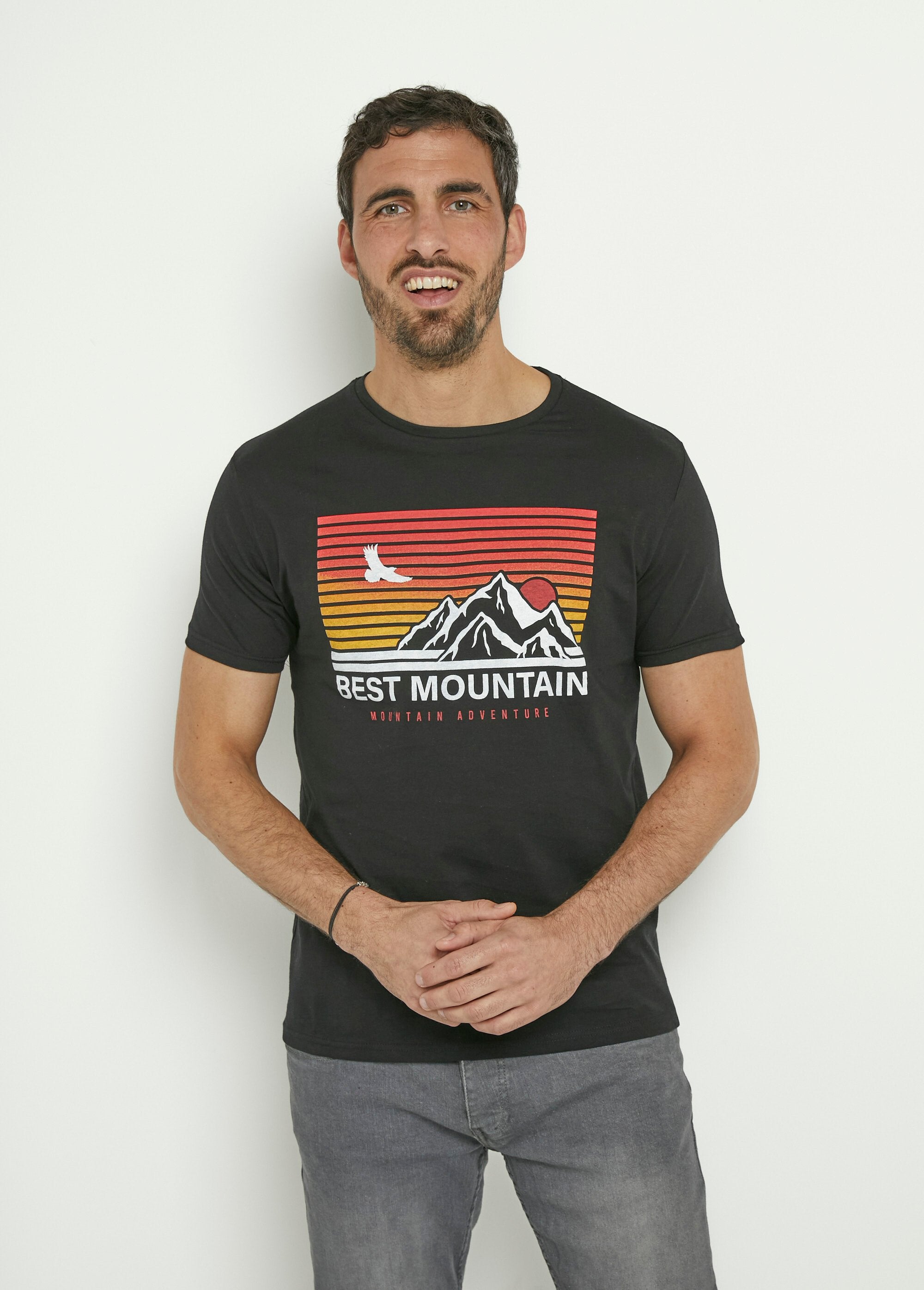 Berg-T-shirt_met_korte_mouwen_Noir_FA1_slim