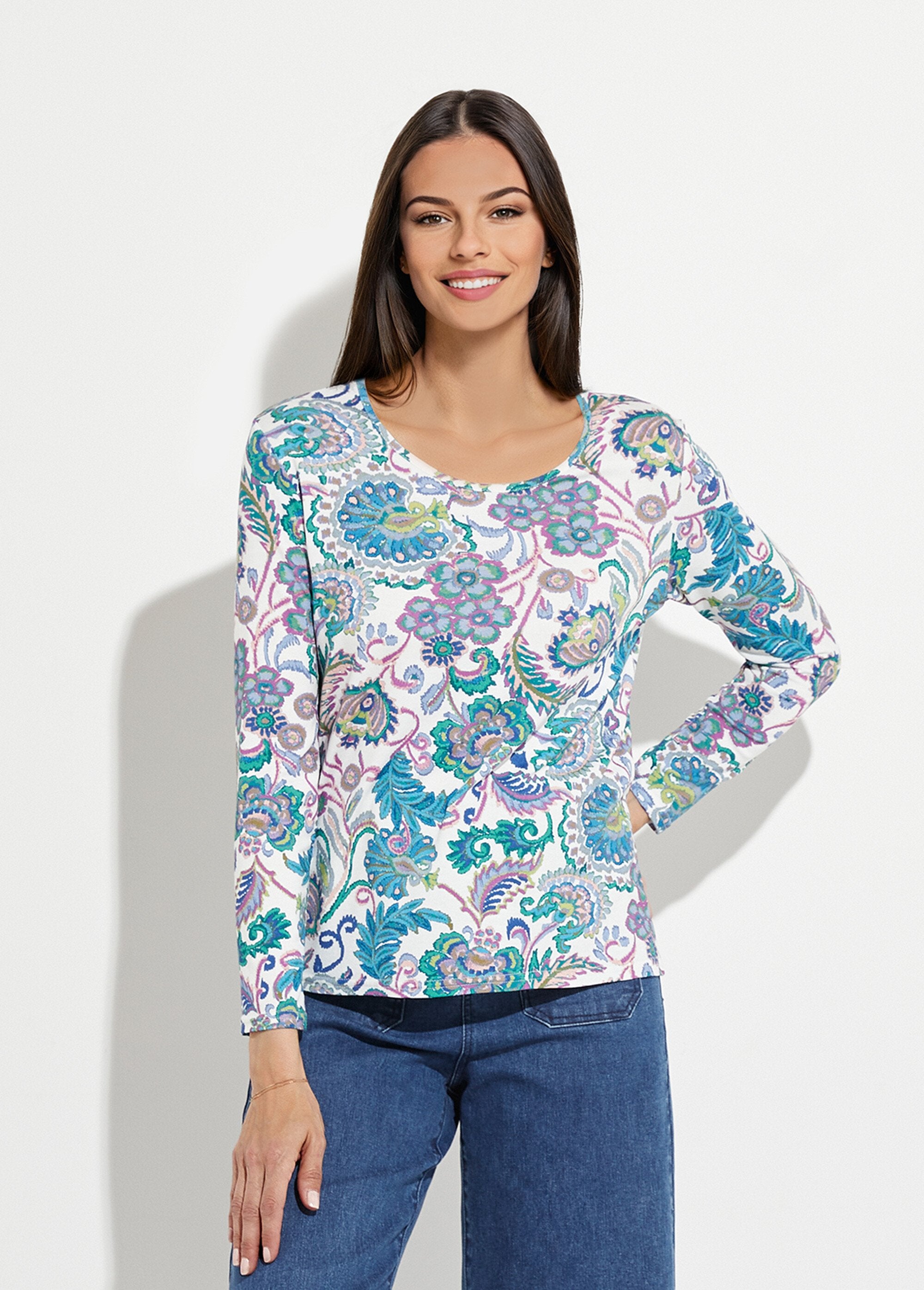 T-shirt_met_lange_mouwen_en_pastelprint_Fond_ecru_FA1_slim