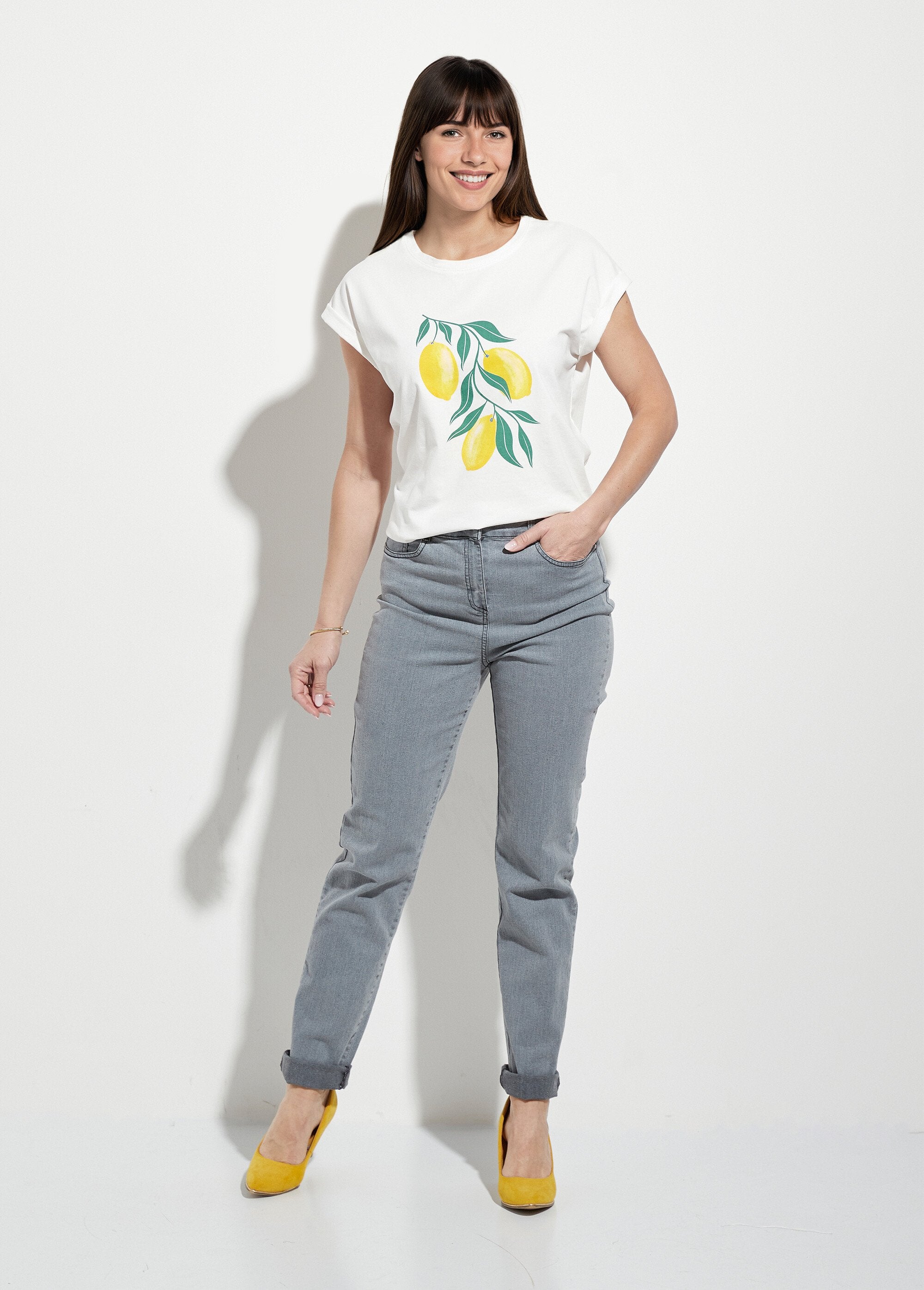 Citroen_T-shirt_met_ronde_hals_Blanc_SF1_slim