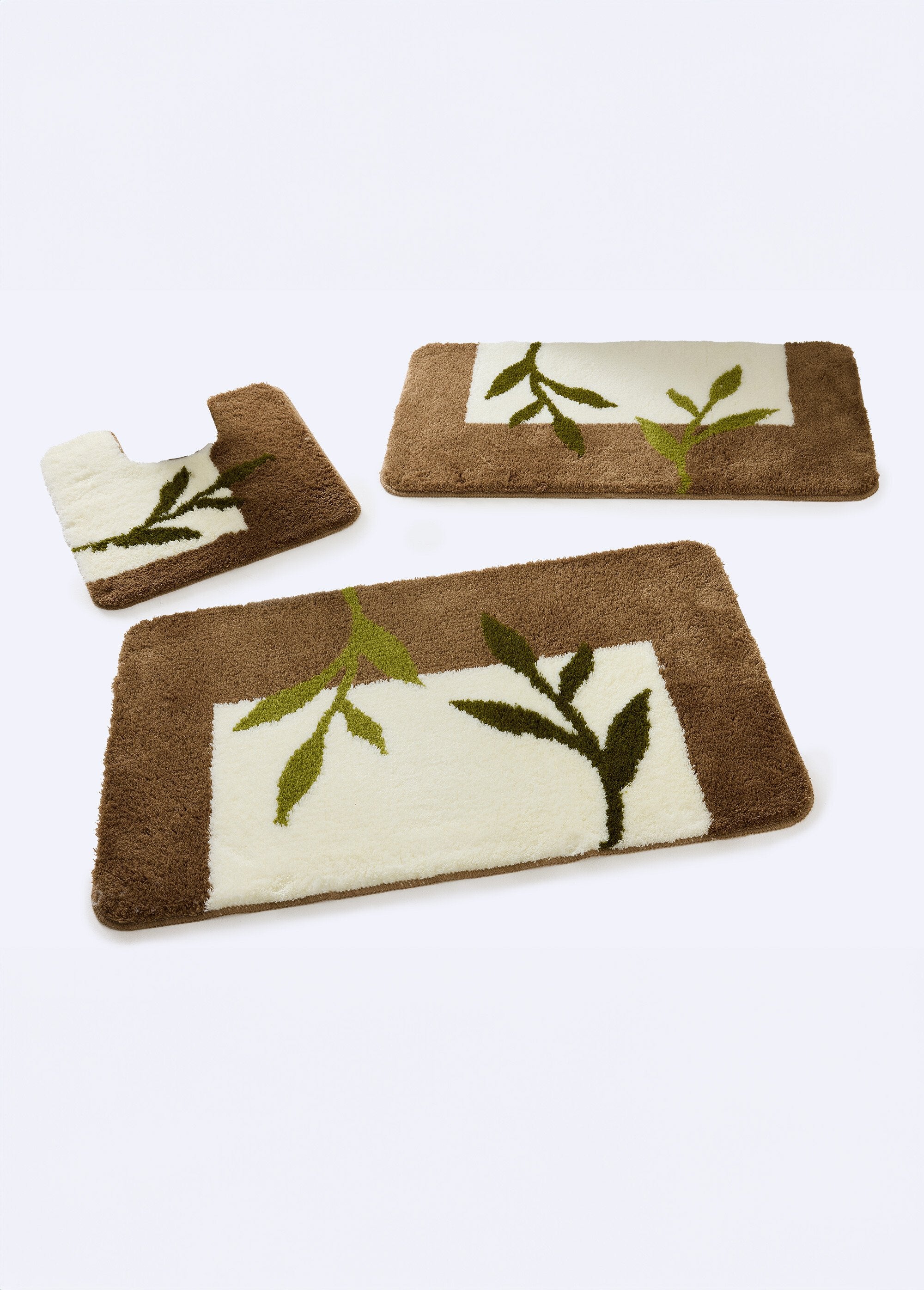 Antislip_badmat_met_plantenmotief_Beige_FA1_slim