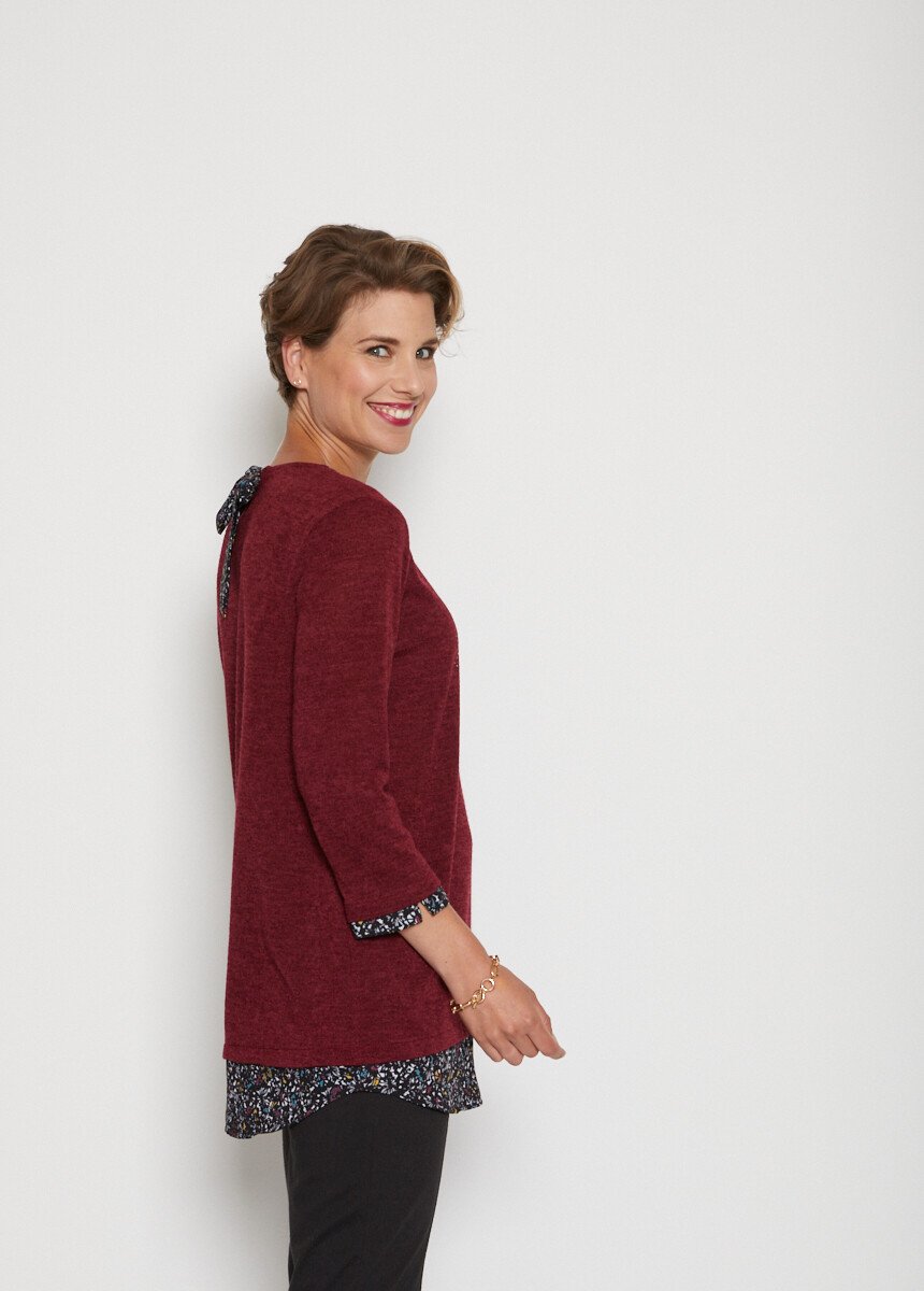 T-shirt_long_effet_2_en_1_fantaisie_Bordeaux_DR1_slim