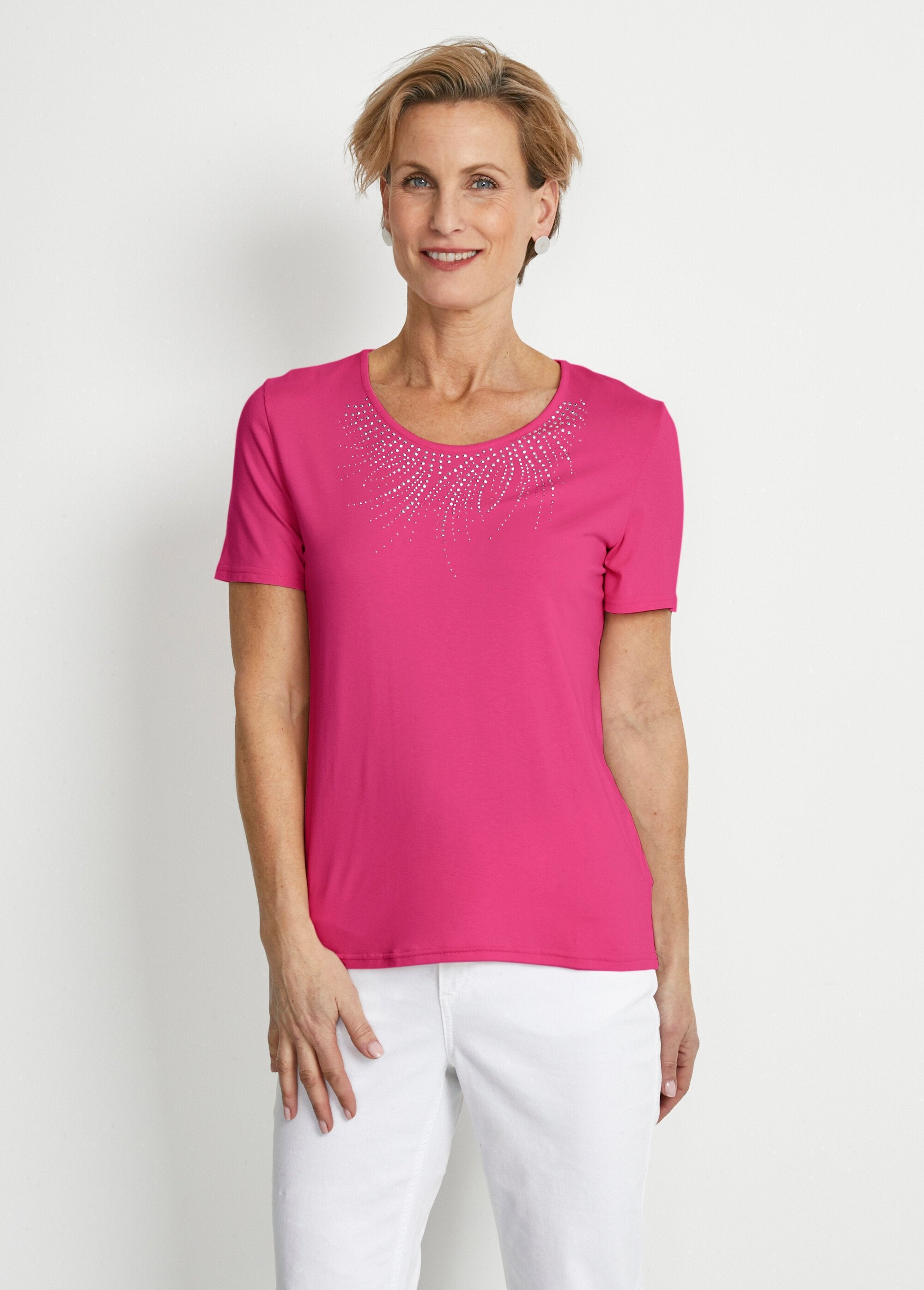 T-shirt_met_korte_mouwen_Fuchsia_FA1_slim