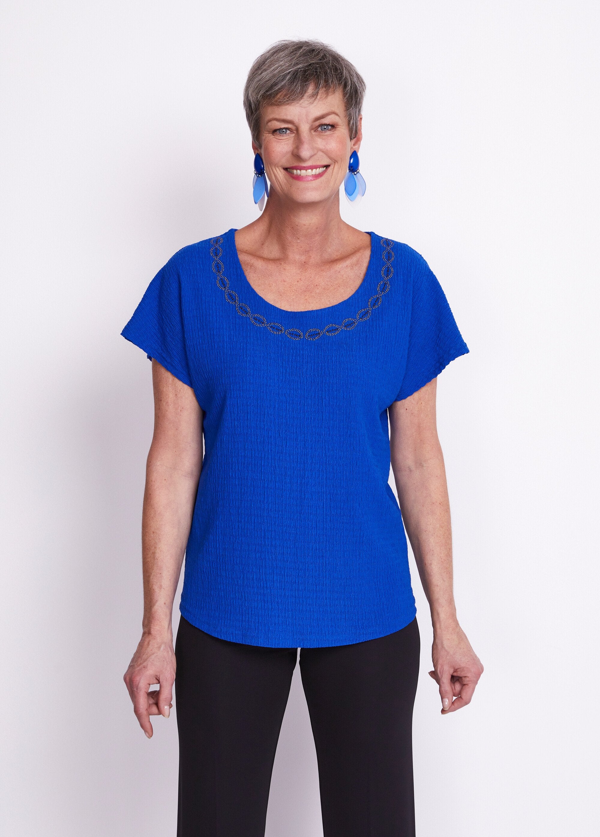 T-shirt_met_kimono_mouwen_in_wafelbreisel_Bleu_FA1_slim