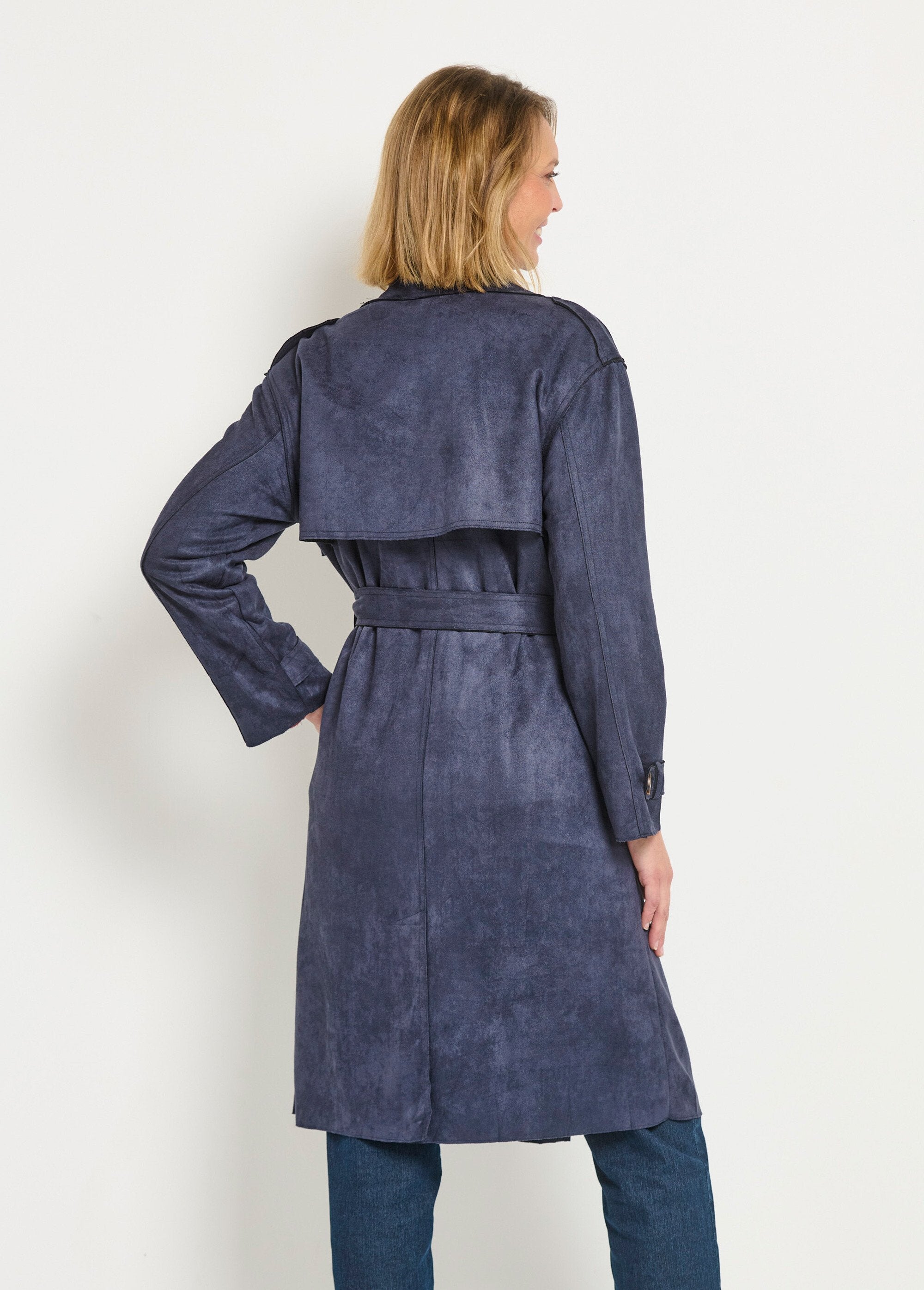 Trench_long_aspect_suédine_Bleu_marine_DO1_slim