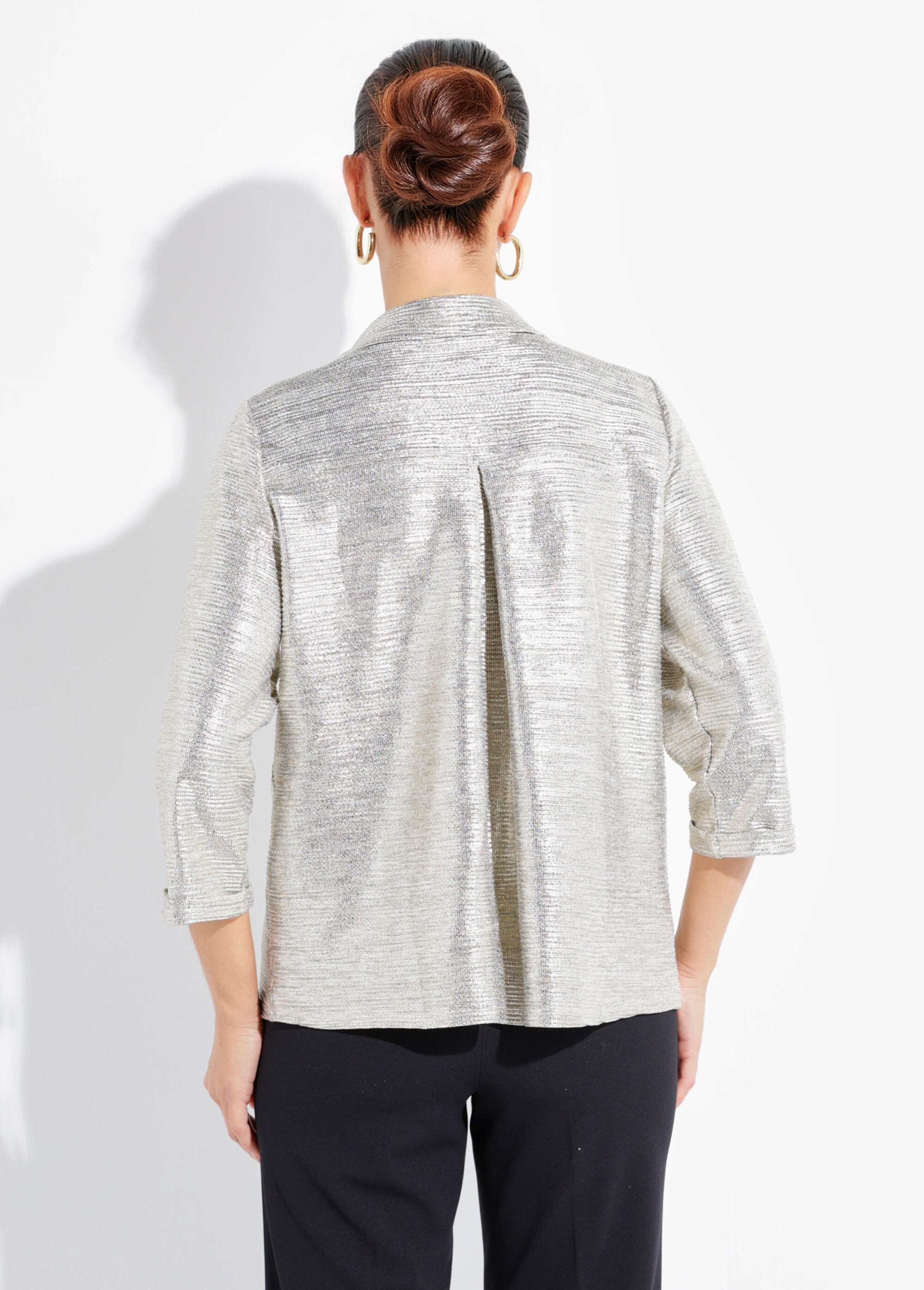 Glimmende_tuniek_met_V-halslijn_Dore_DO1_slim