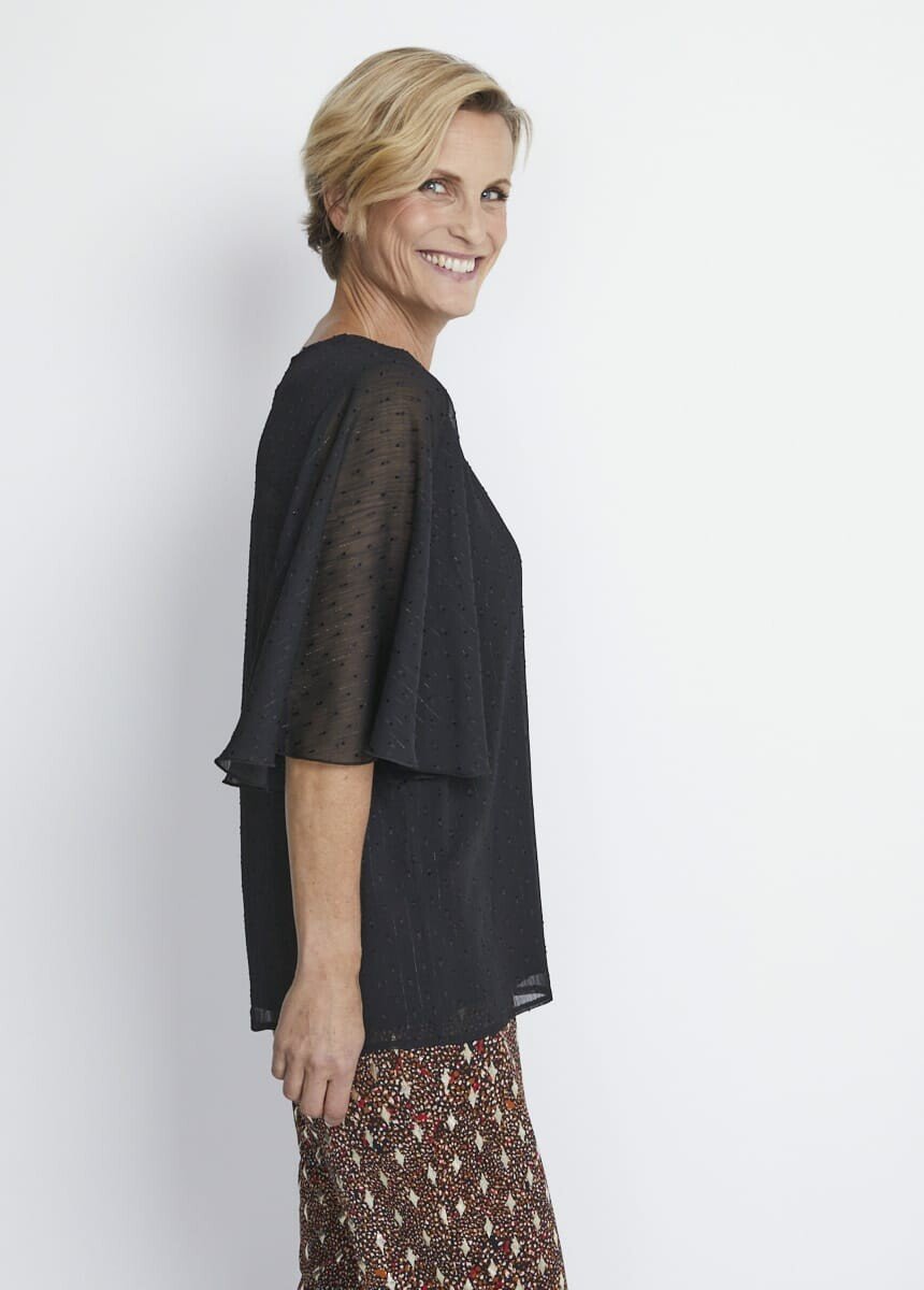 Plumetis_voile_lange_tuniek_met_vlindermouwen_Noir_DR1_slim