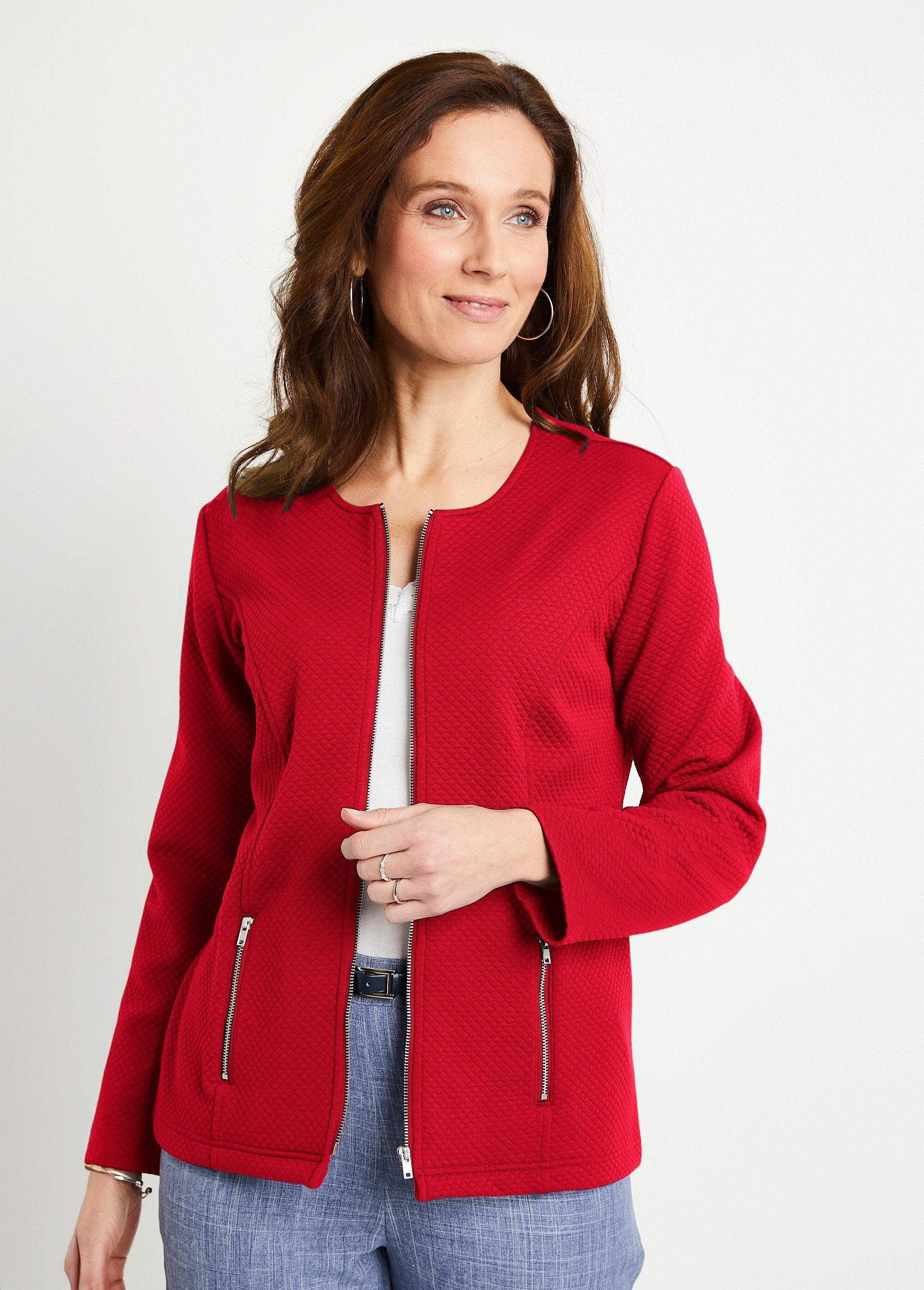 Slim-fit_kraagloos_jack_ROOD_FA1_slim