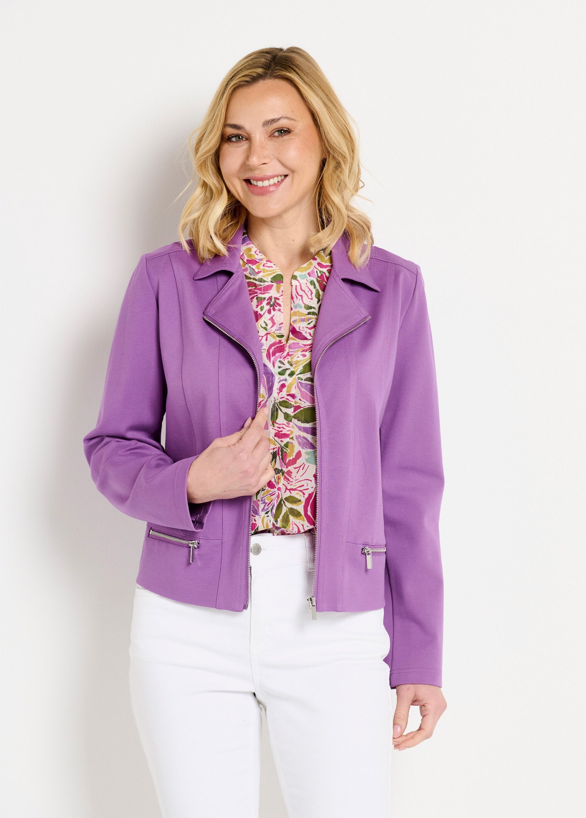 Veste_courte_zippée_droite_maille_milano_Violet_FA1_slim