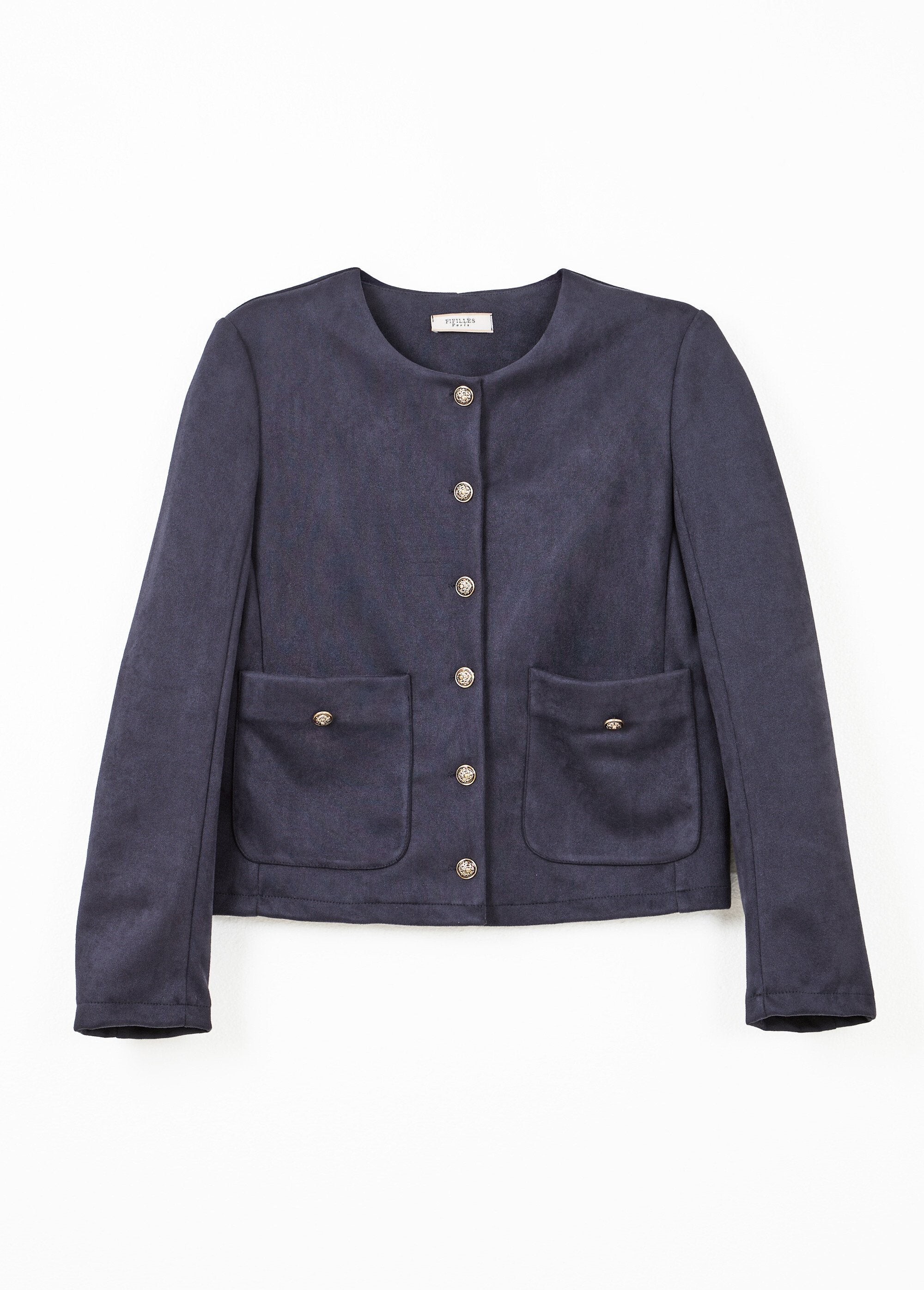 Navy_korte_jas_zonder_kraag_met_knoopsluiting_Marine_AP1_slim