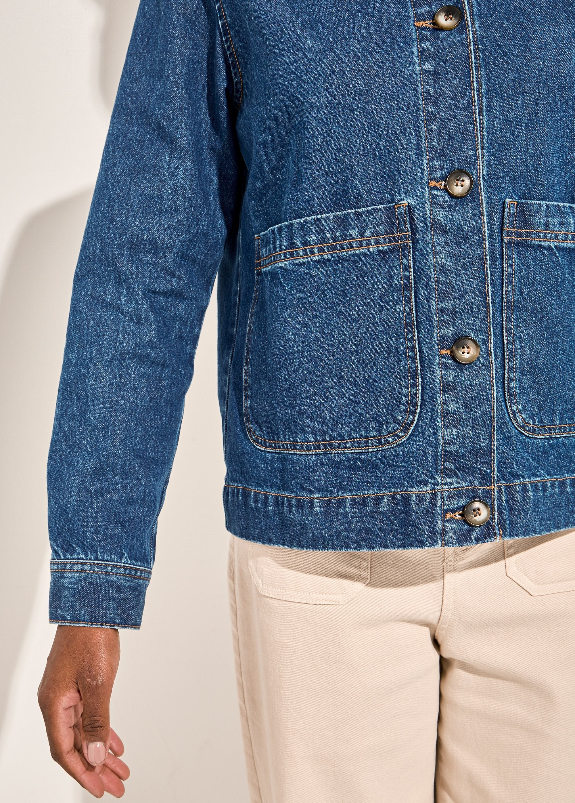 Veste_worker_boutonnée_en_jean_Bleu_DE2_slim
